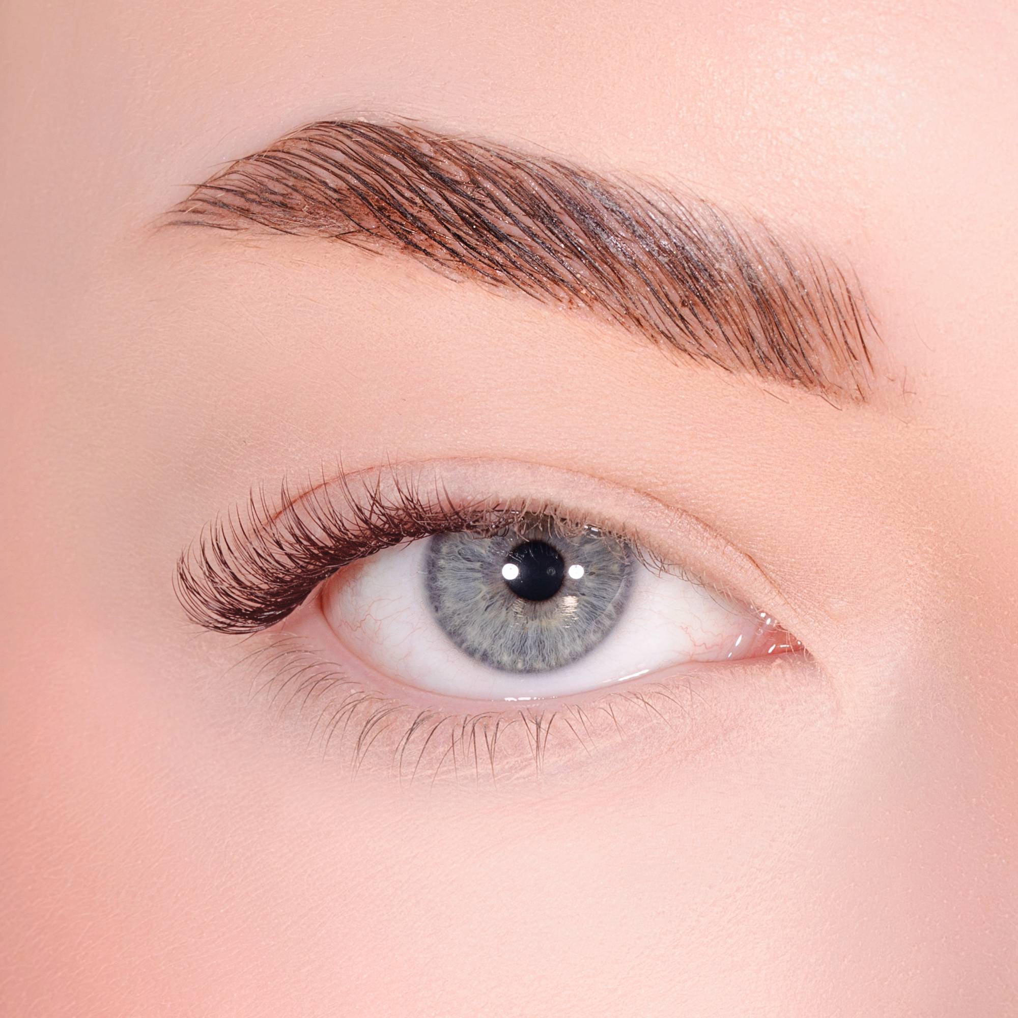 Bare Dark Brown Pre-Glued Half Lashes