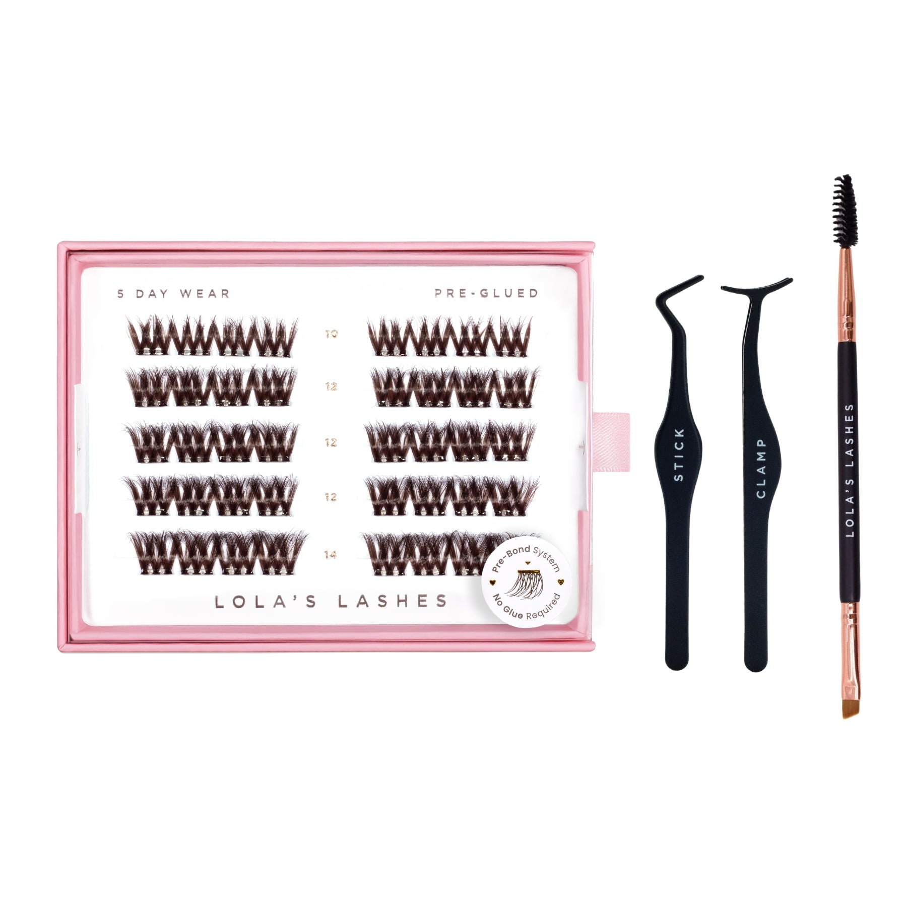 Pre-Glued Lashes Starter Bundle