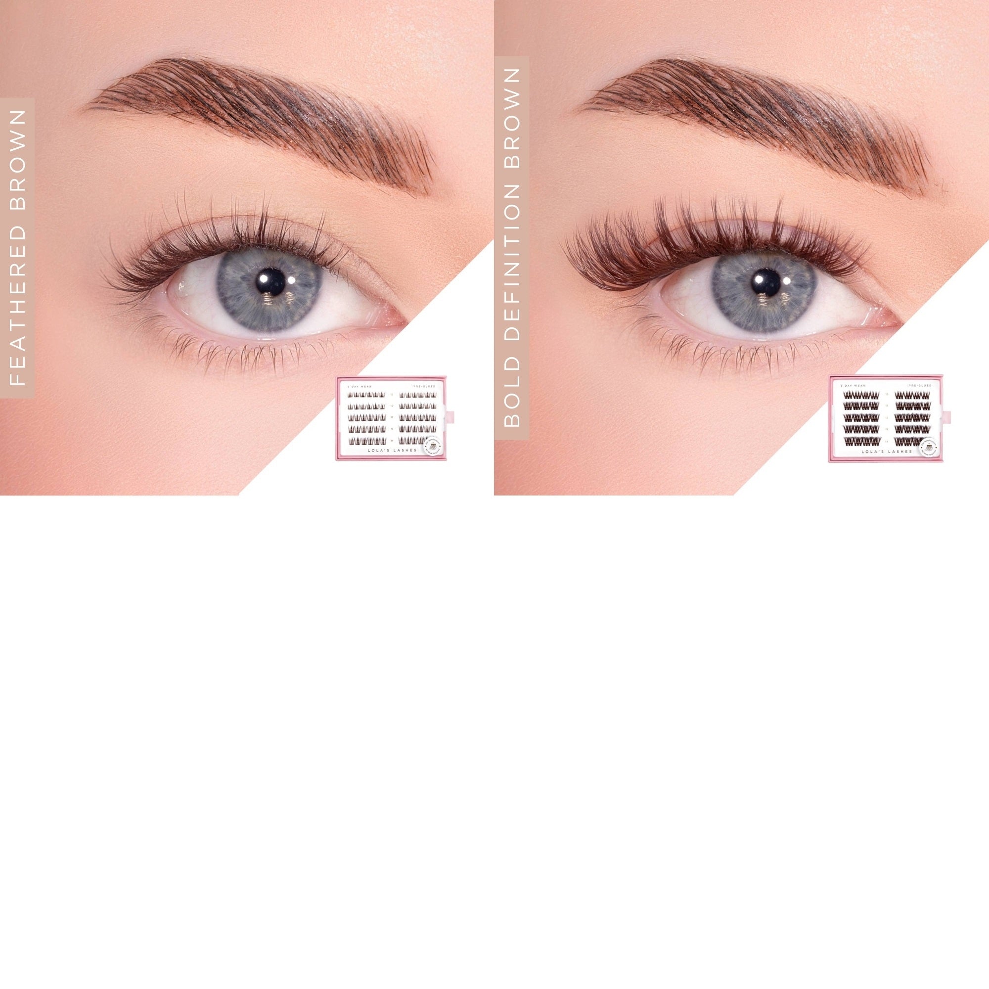 The Lash Edit: Custom Pre-Glued Look Book