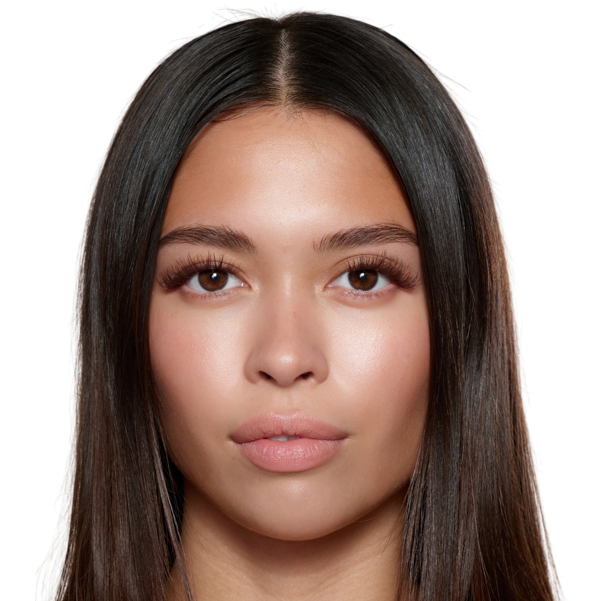 Soft Cocoa Brown Pre-Glued Lashes Set