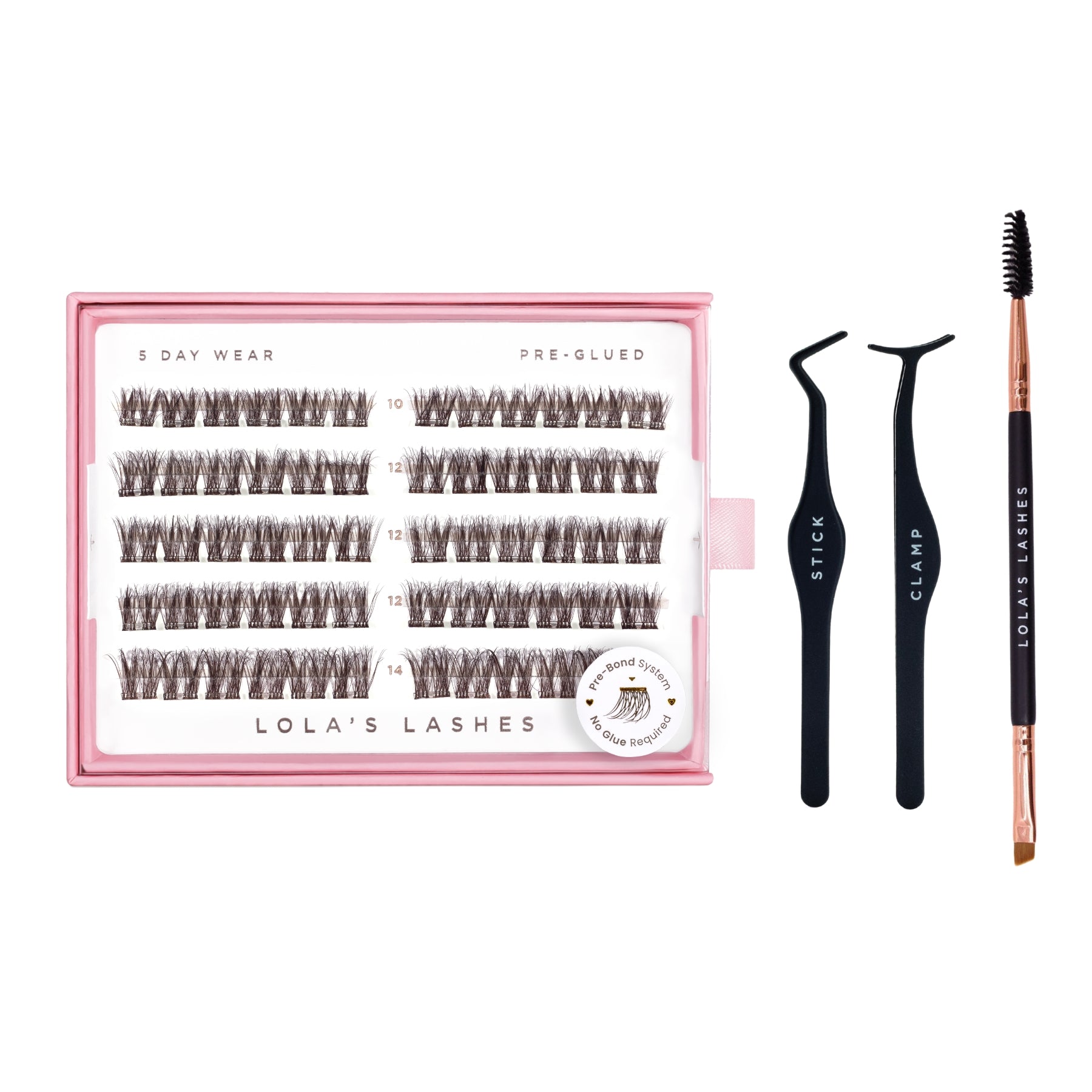 Pre-Glued Lashes Starter Set