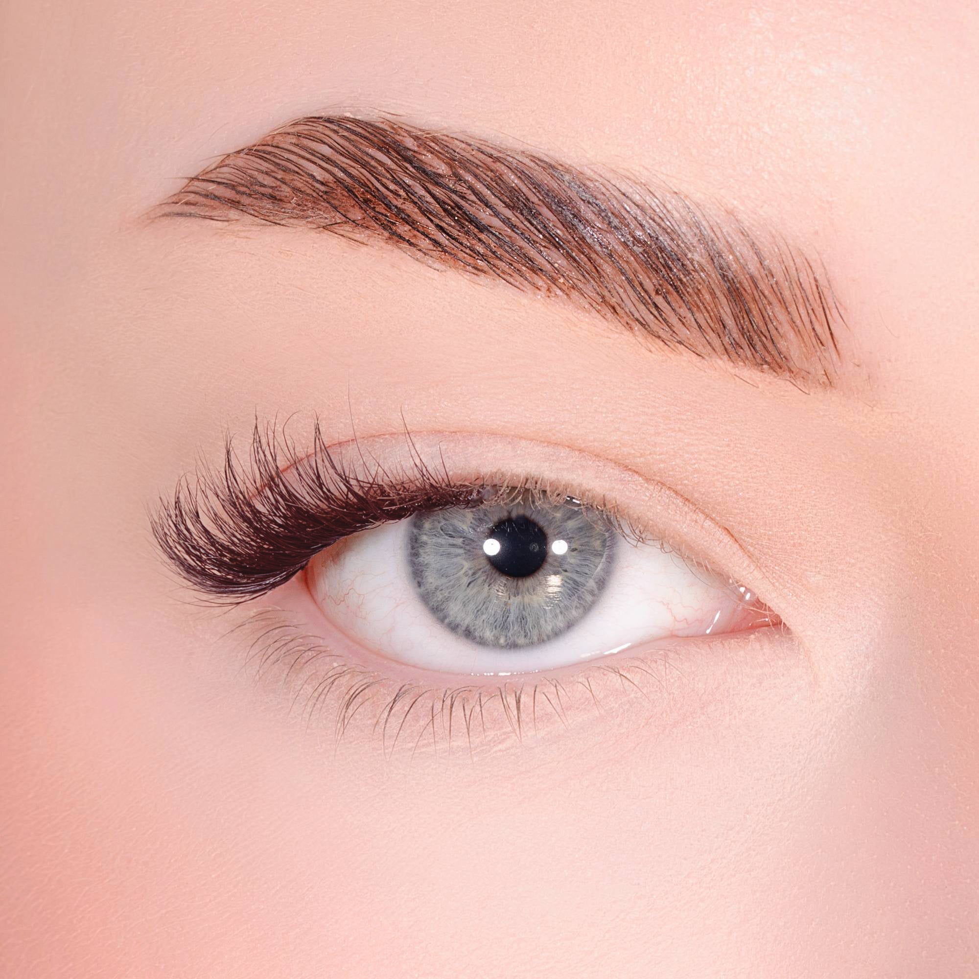 Demi Flare Dark Brown Pre-Glued Half Lashes Set