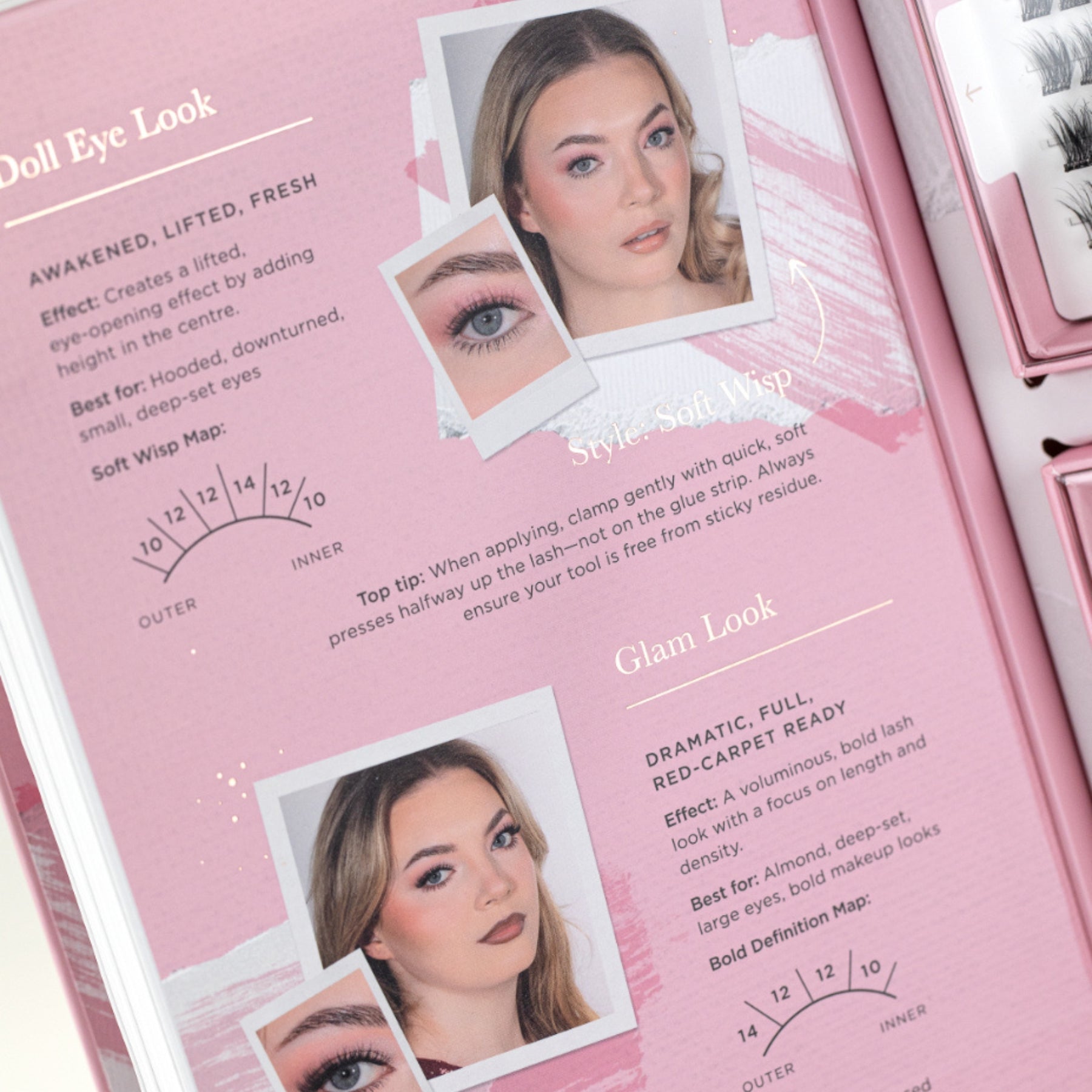 The Lash Edit: Custom Pre-Glued Look Book