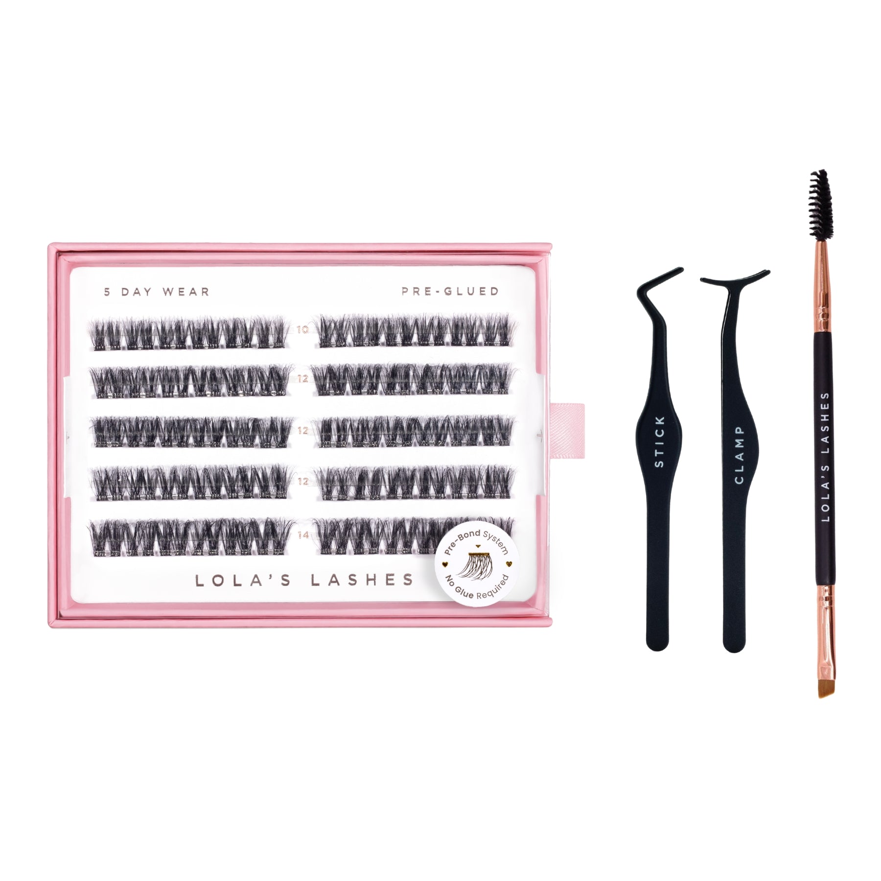 Pre-Glued Lashes Starter Set