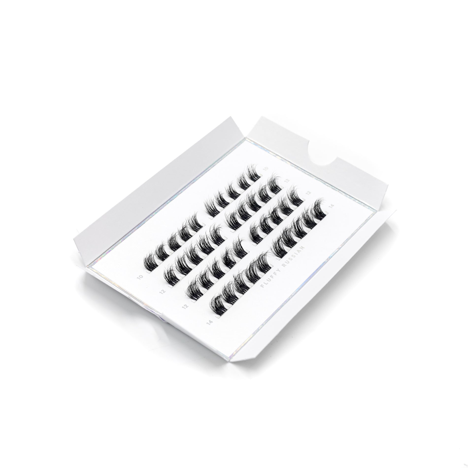 Fluffy Russian Mixed Length DIY Cluster Lashes