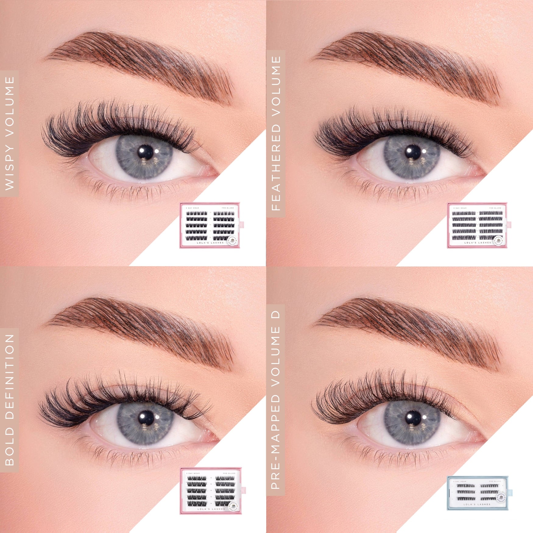 Pre-Glued Lashes Starter Bundle