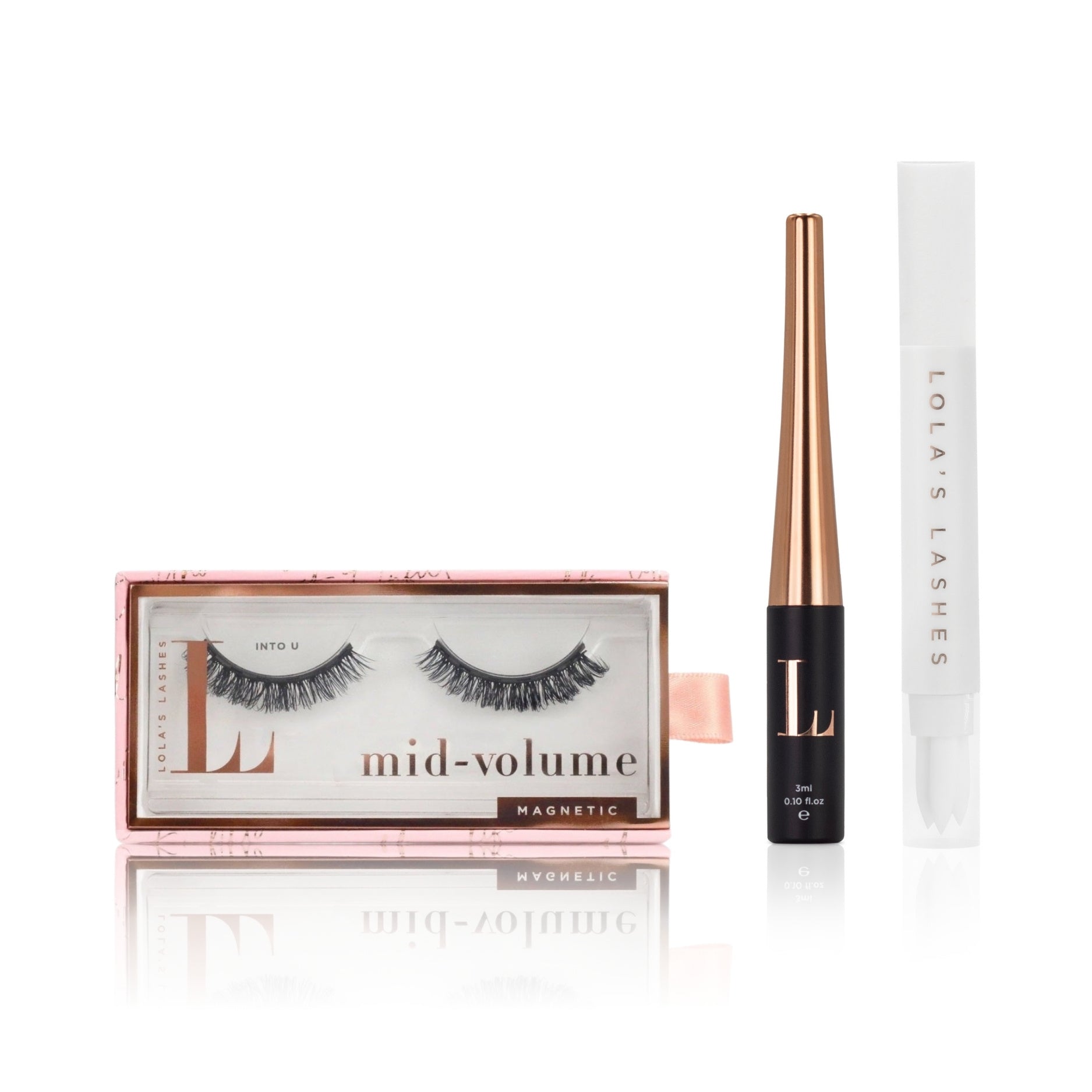 L.W.I Into U Russian Hybrid+ Magnetic Lash Starter Set