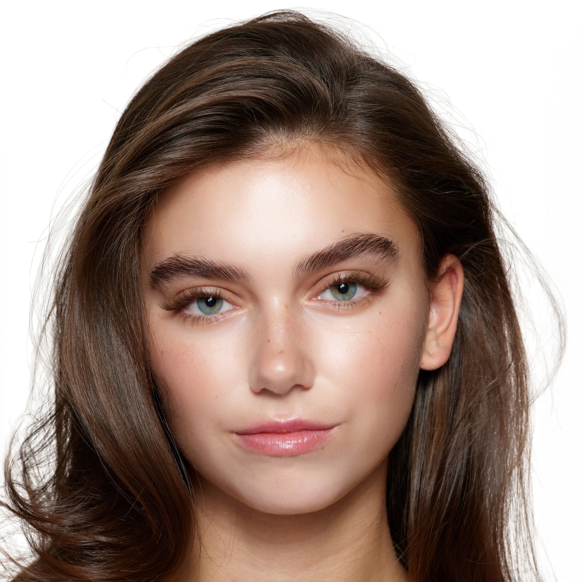 Soft Cocoa Brown Pre-Glued Lashes Set