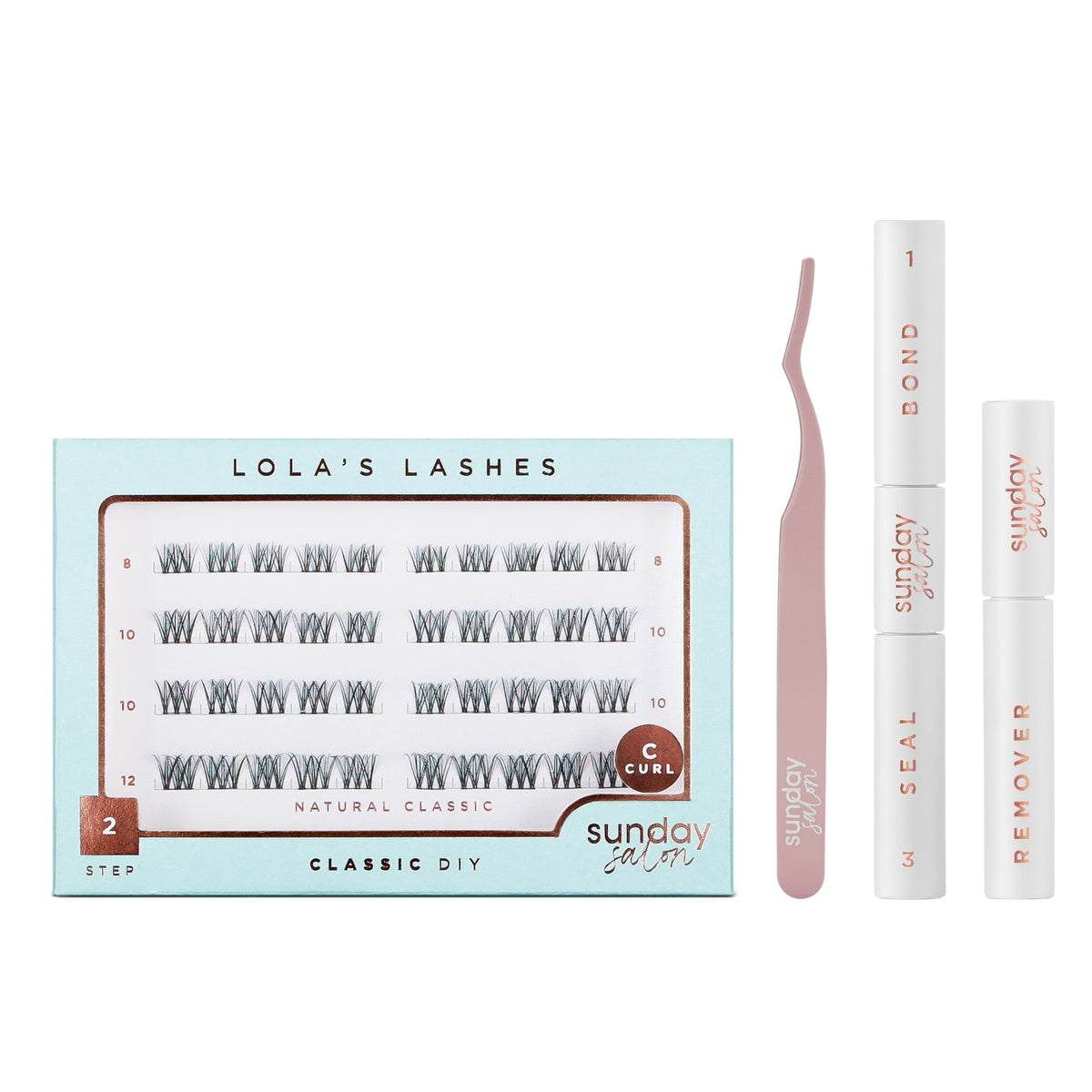 Natural Classic DIY Lash Extensions Starter Set