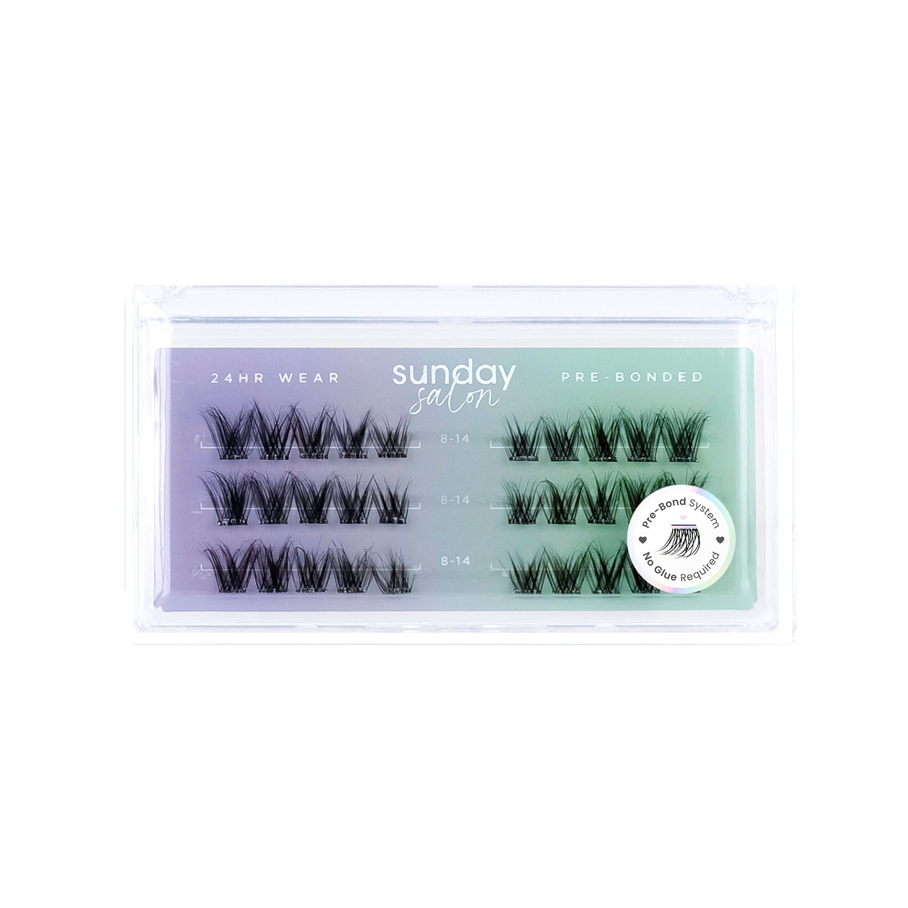 Pre-mapped Naturals Pre-Glued Lashes