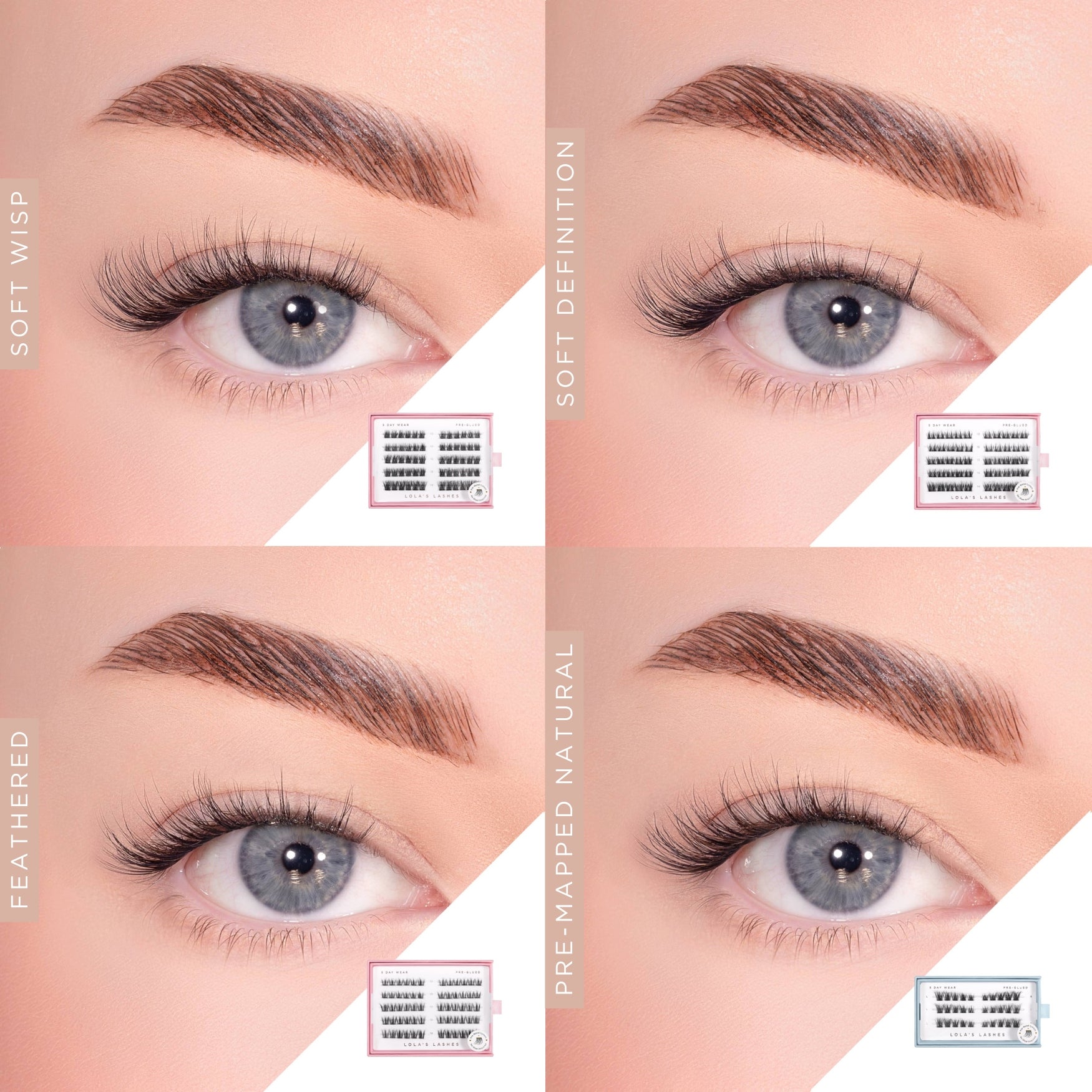 Pre-Glued Lashes Starter Bundle