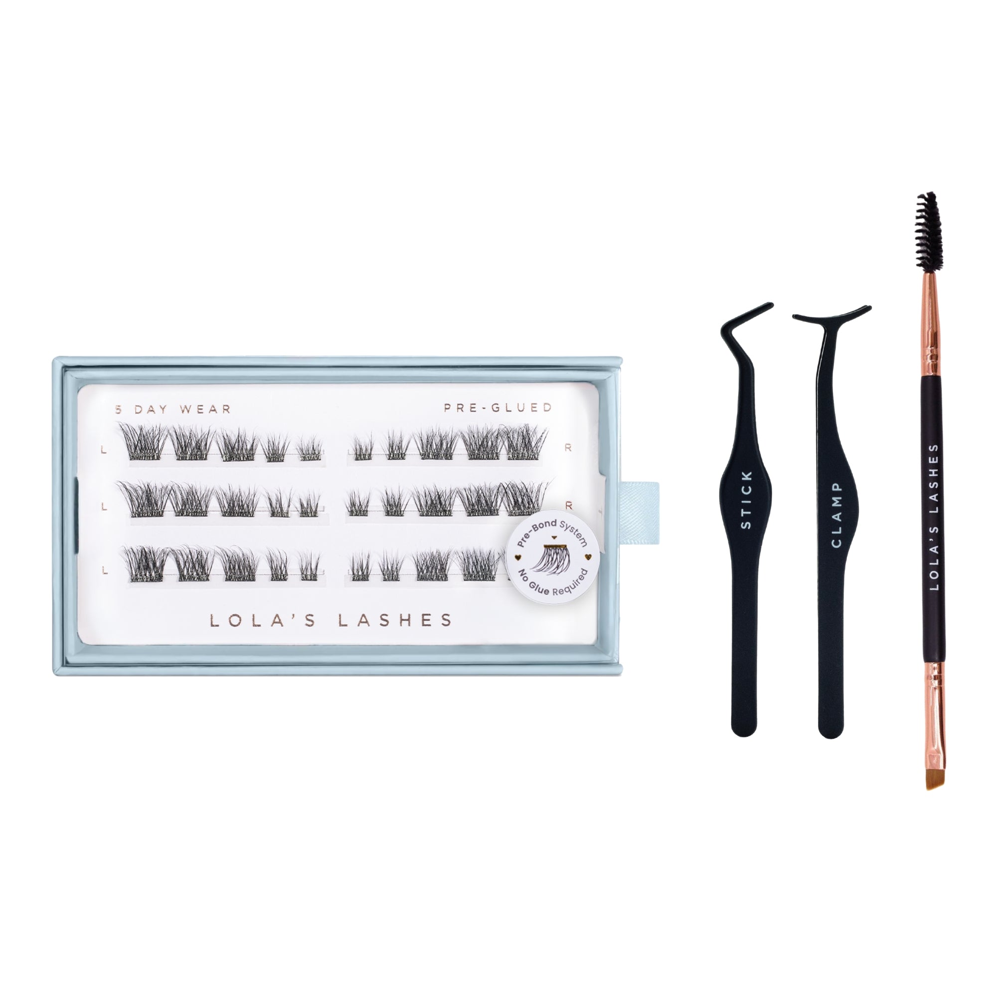 Pre-Glued Lashes Starter Set