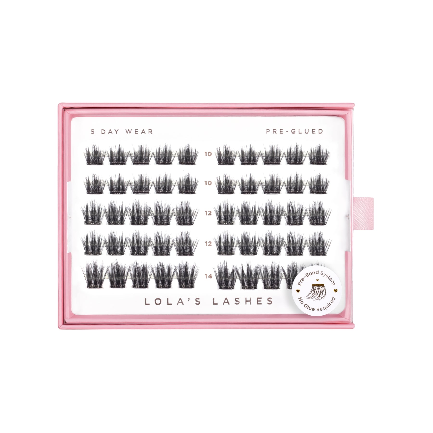 Satin Volume Pre-Glued Lashes