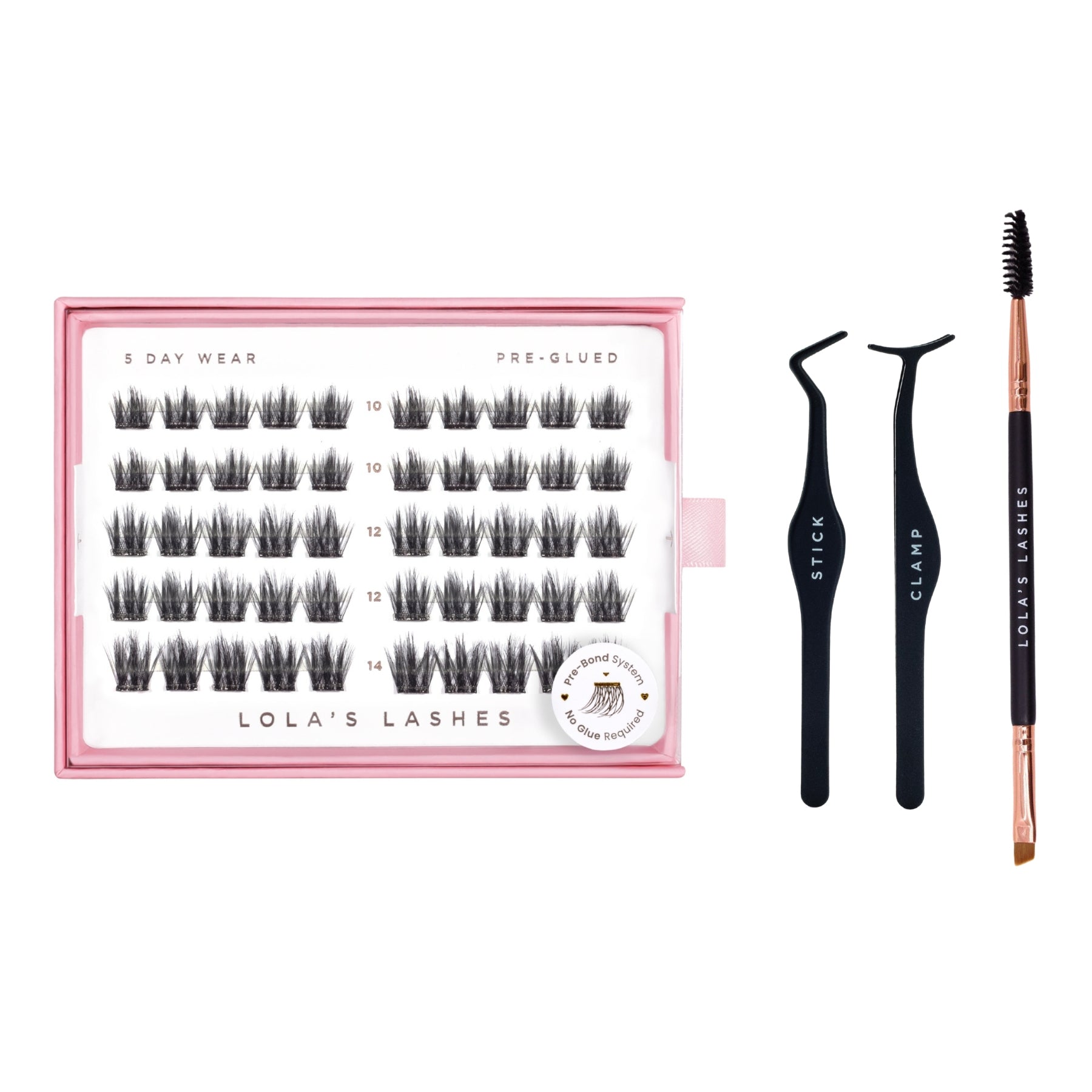 Pre-Glued Lashes Starter Bundle