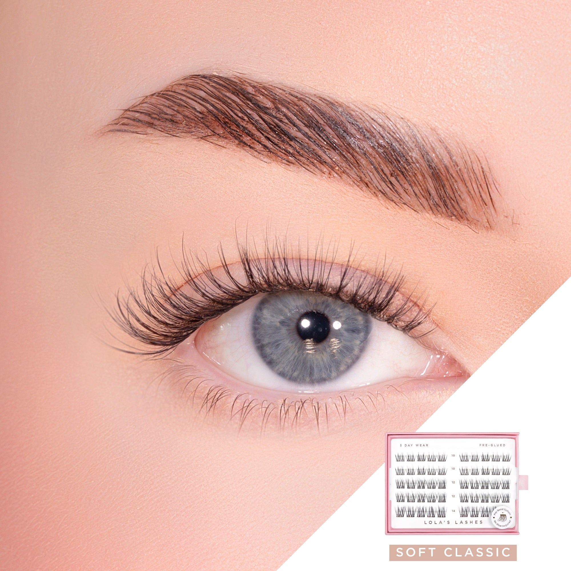 Soft Classic Pre-Glued Lashes