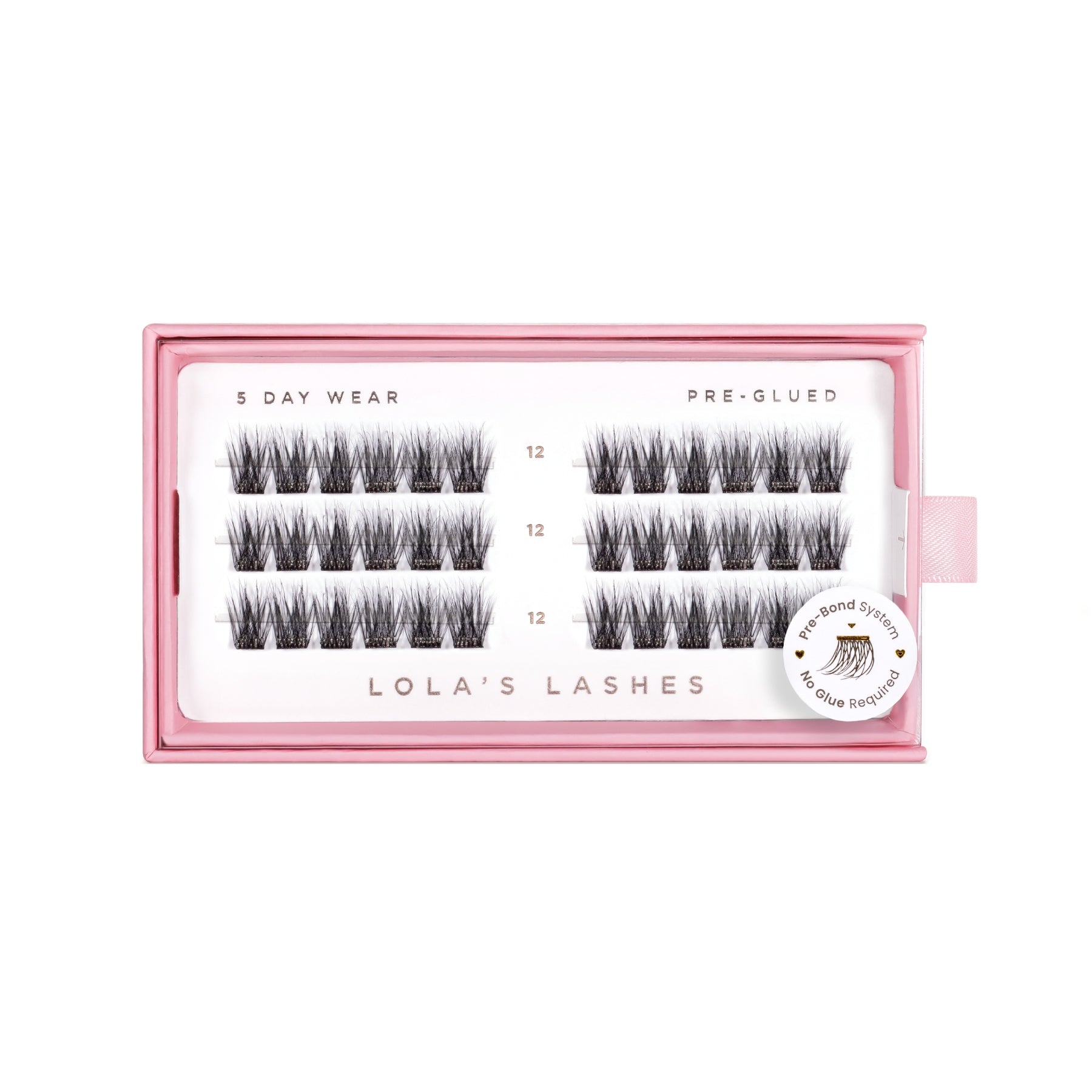 Soft Wisp Single Length Pre-Glued Lashes