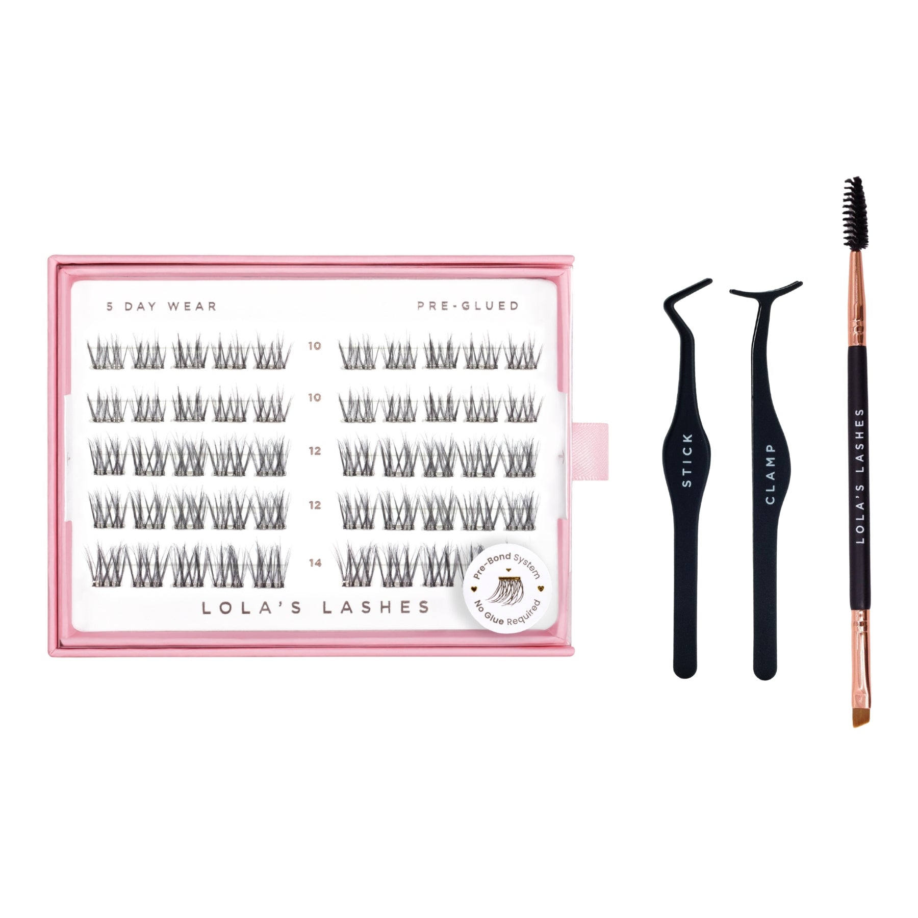 Pre-Glued Lashes Starter Bundle