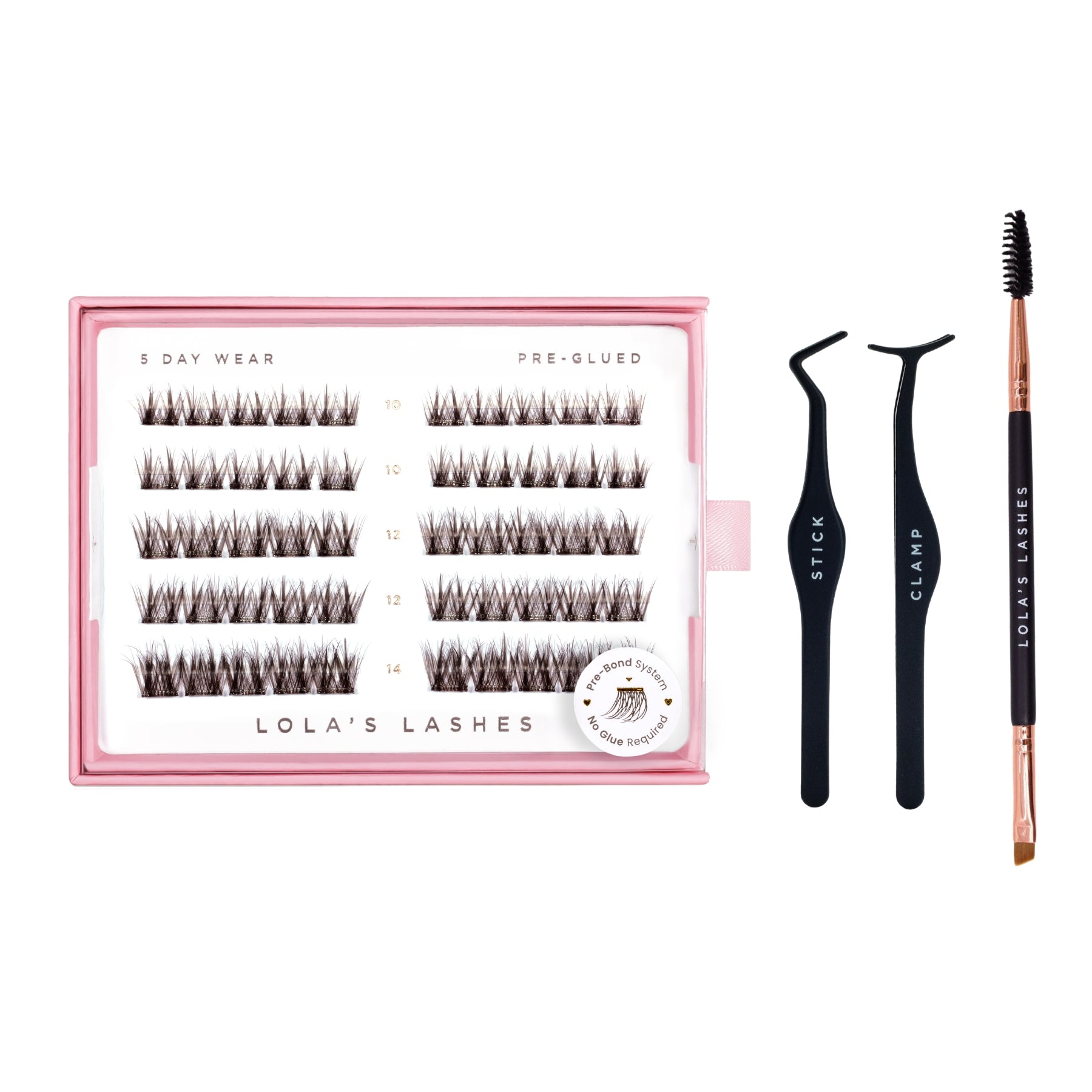 Pre-Glued Lashes Starter Set