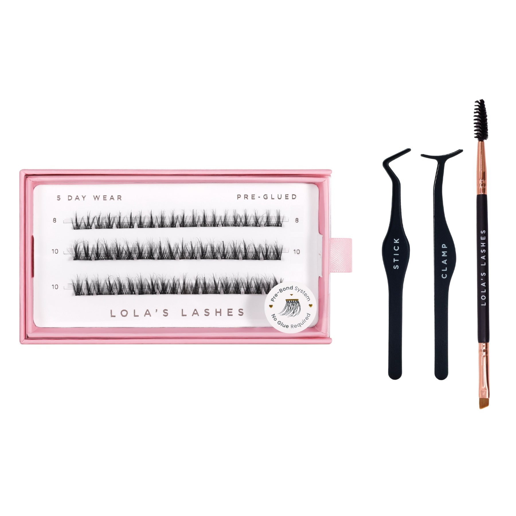 Pre-Glued Lashes Starter Bundle
