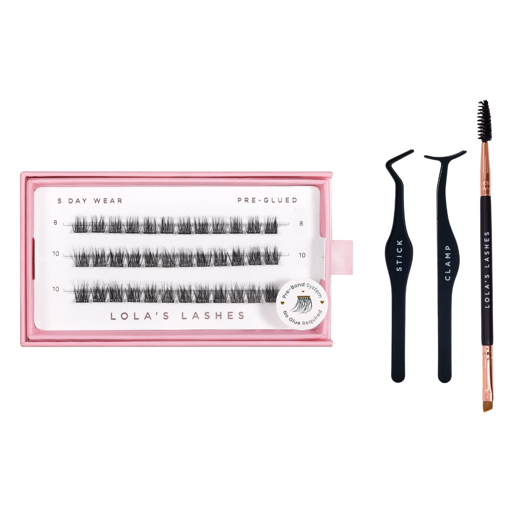 Pre-Glued Lashes Starter Bundle