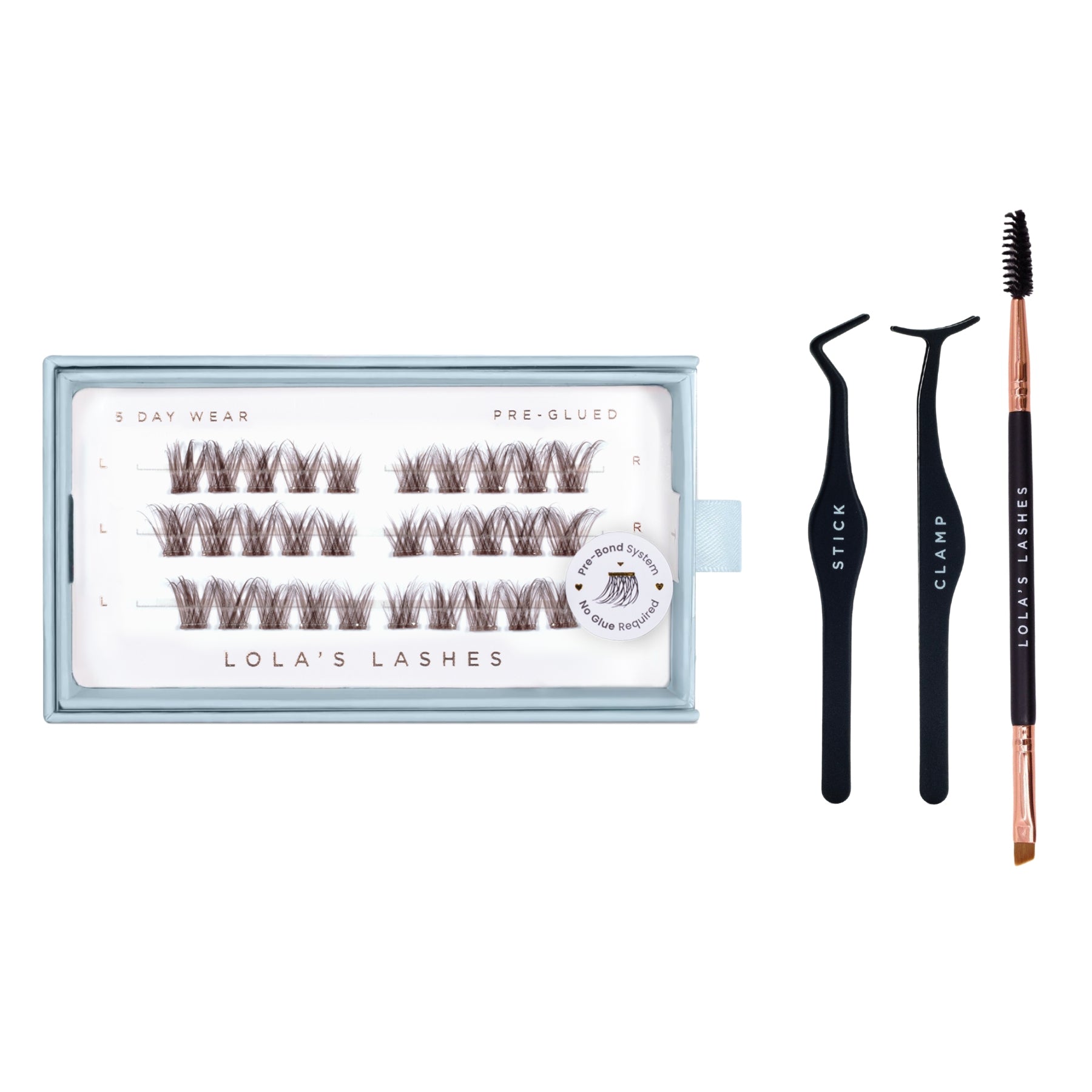 Pre-Glued Lashes Starter Bundle