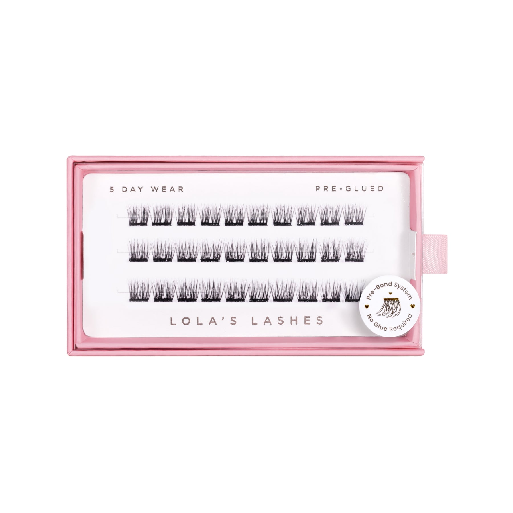 Subtle Density Single Length Pre-Glued Lashes