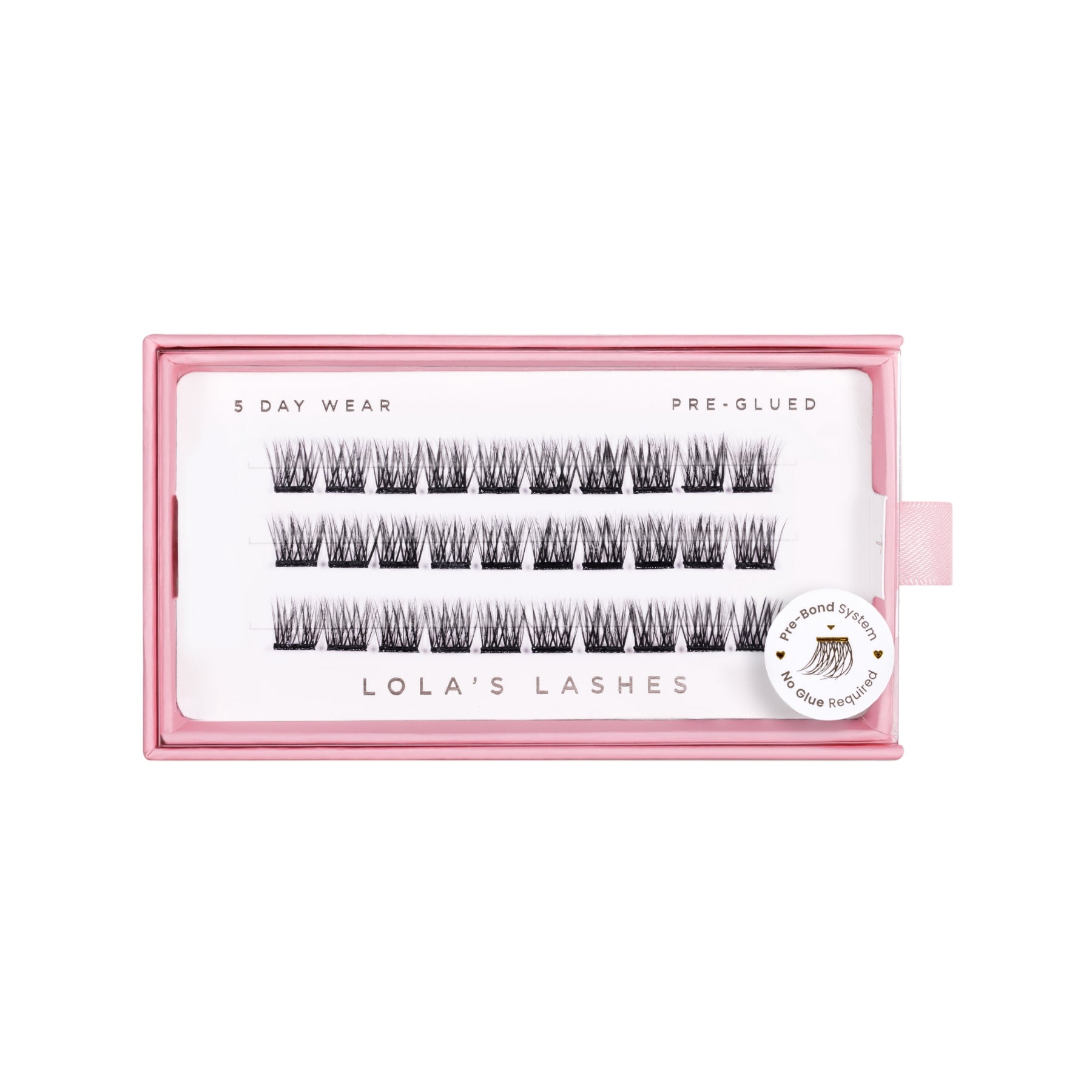Subtle Density Single Length Pre-Glued Lashes