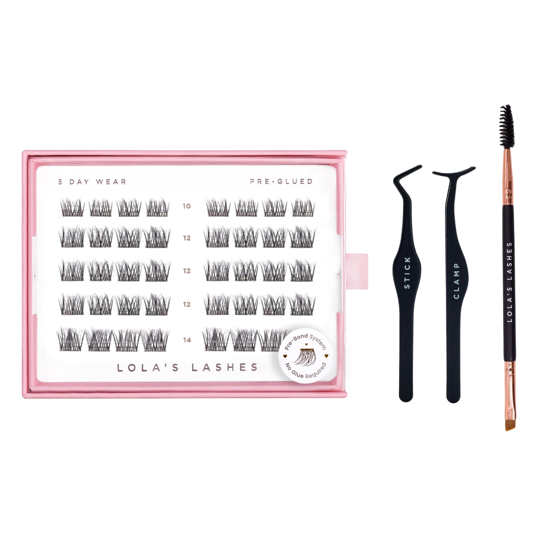 Pre-Glued Lashes Starter Bundle