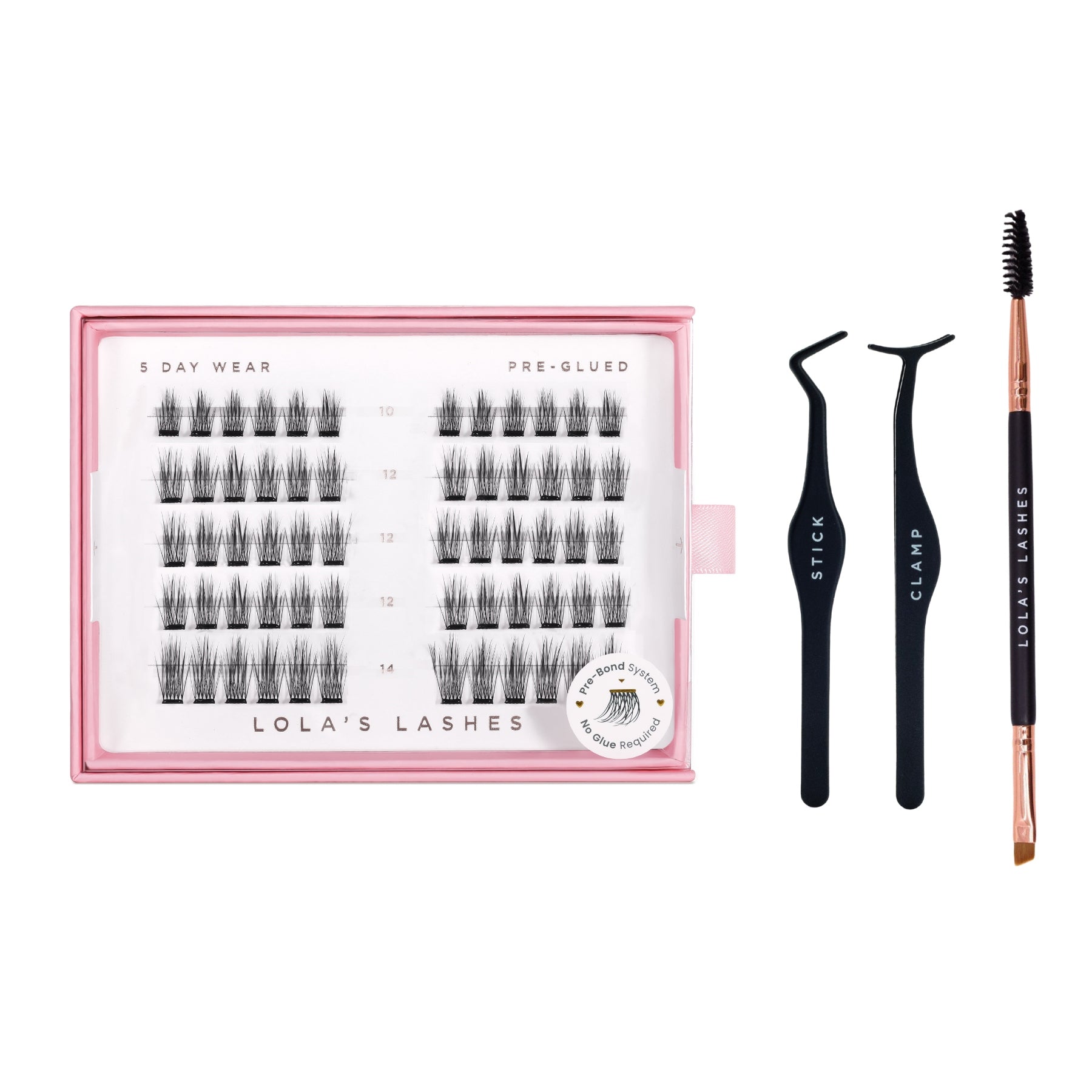 Pre-Glued Lashes Starter Set
