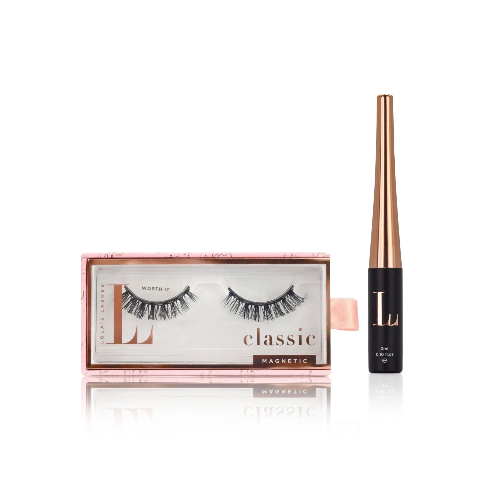 L.W.I Worth It Russian Hybrid+ Magnetic Lash Starter Set