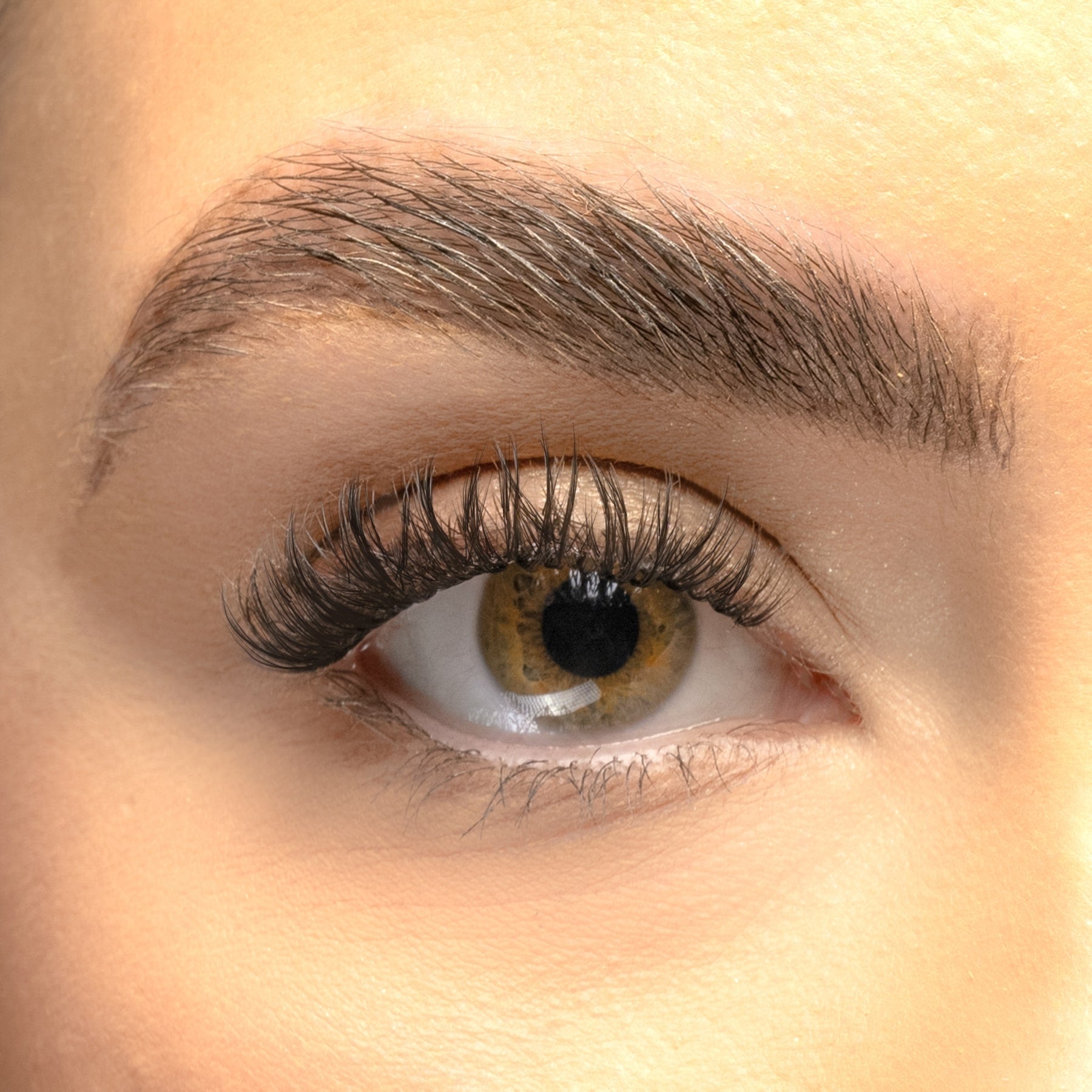 Pointed Hybrid Pre-mapped Cluster Lashes