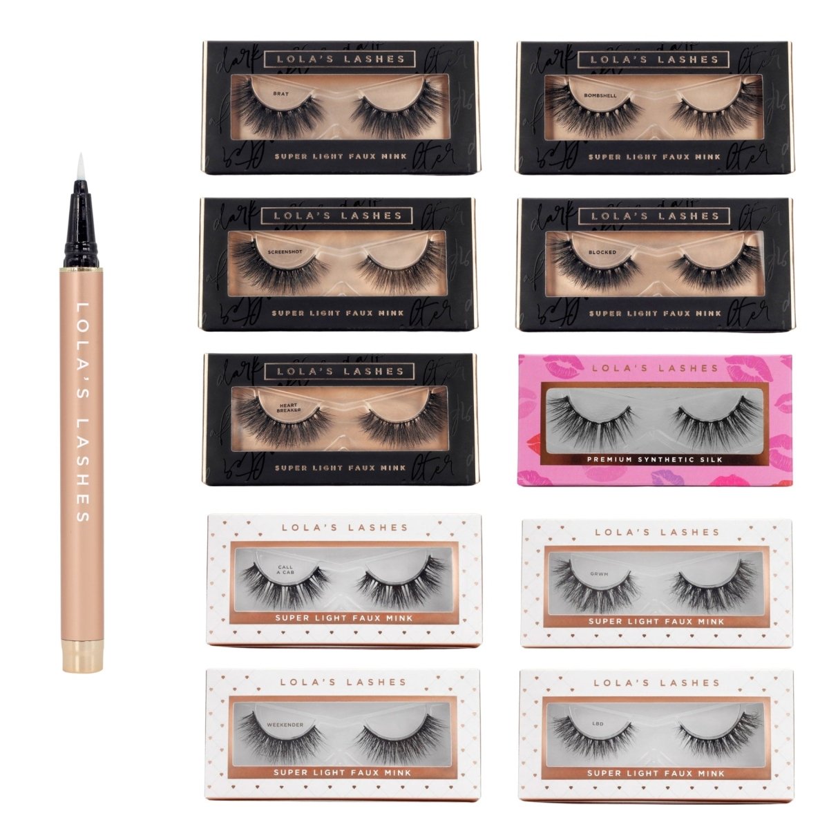 Glam Strip Value Bundle - Lola's Lashes