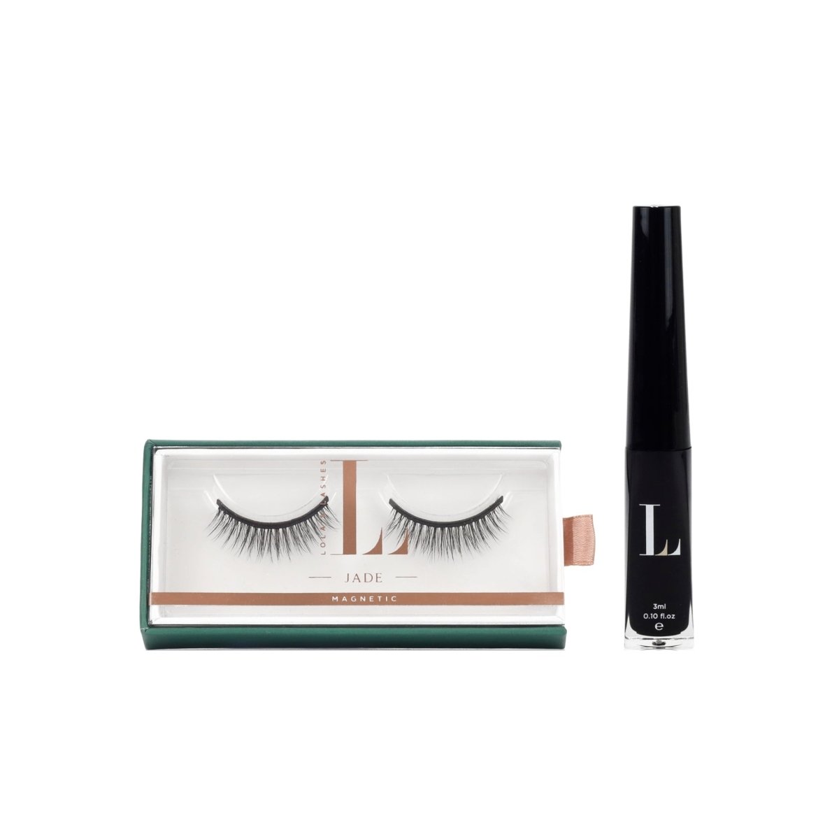 Jade Hybrid Magnetic Lash & Liner Set - Lola's Lashes