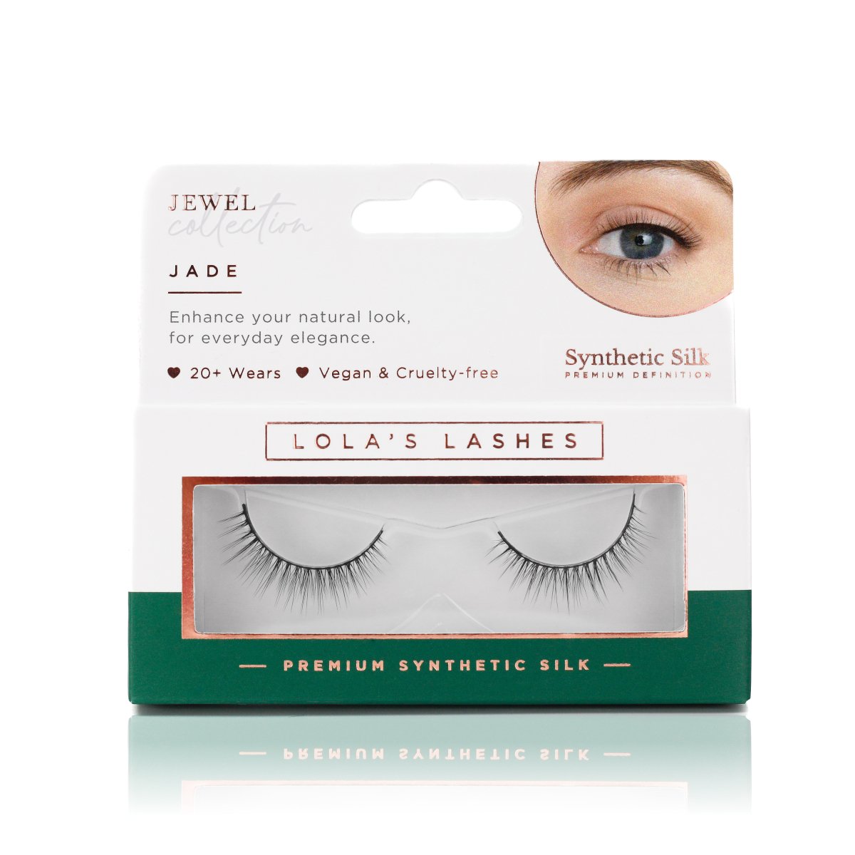 Jade Strip Lashes - Lola's Lashes