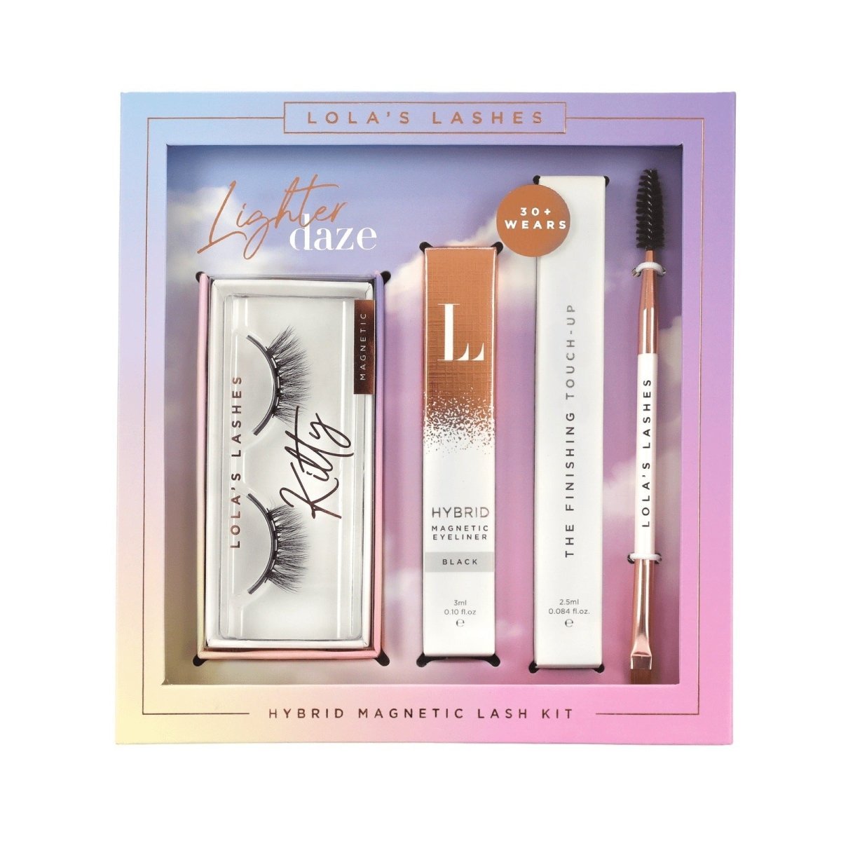 Kitty Hybrid Magnetic Lash & Liner Set - Lola's Lashes