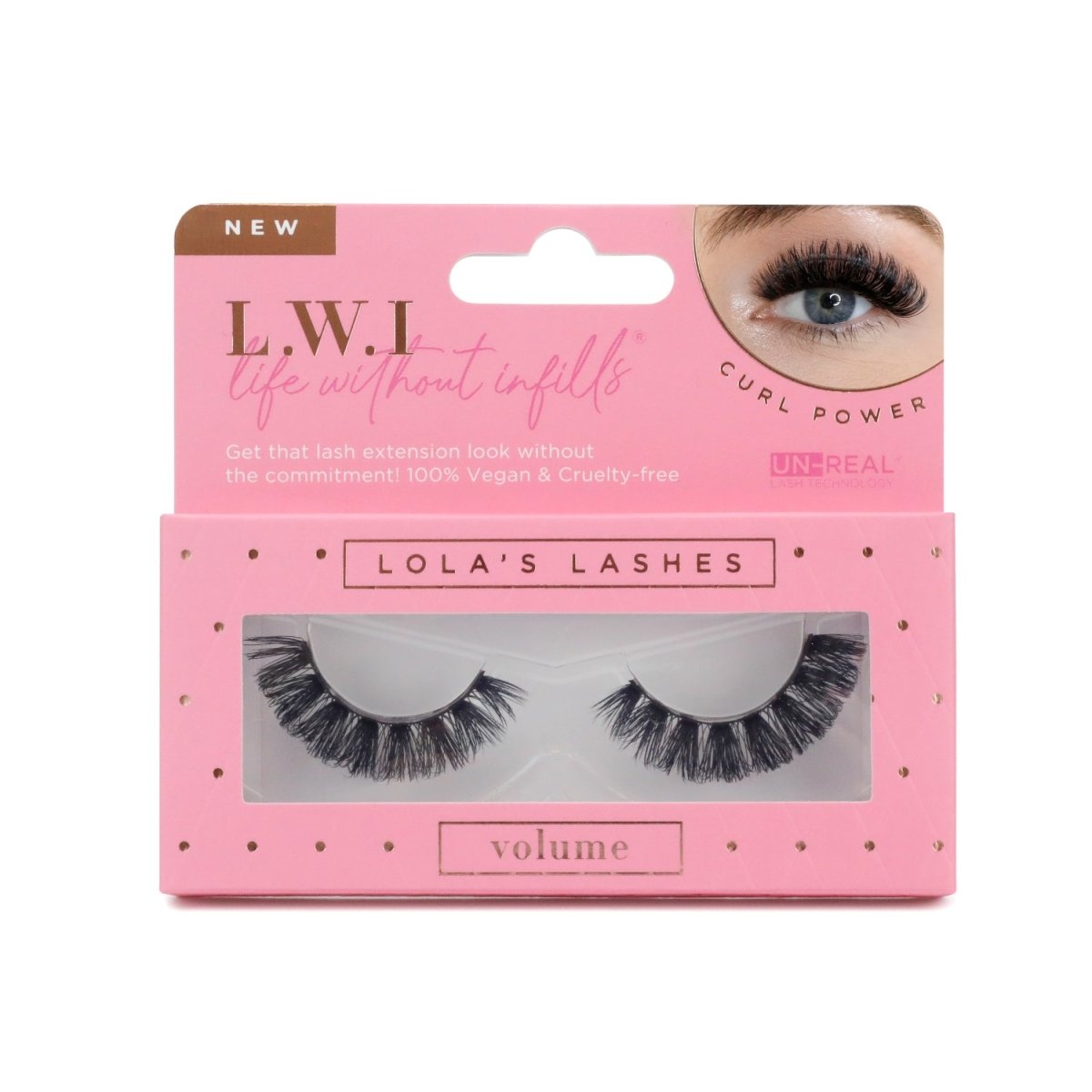 L.W.I Curl Power Russian Strip Lashes - Lola's Lashes