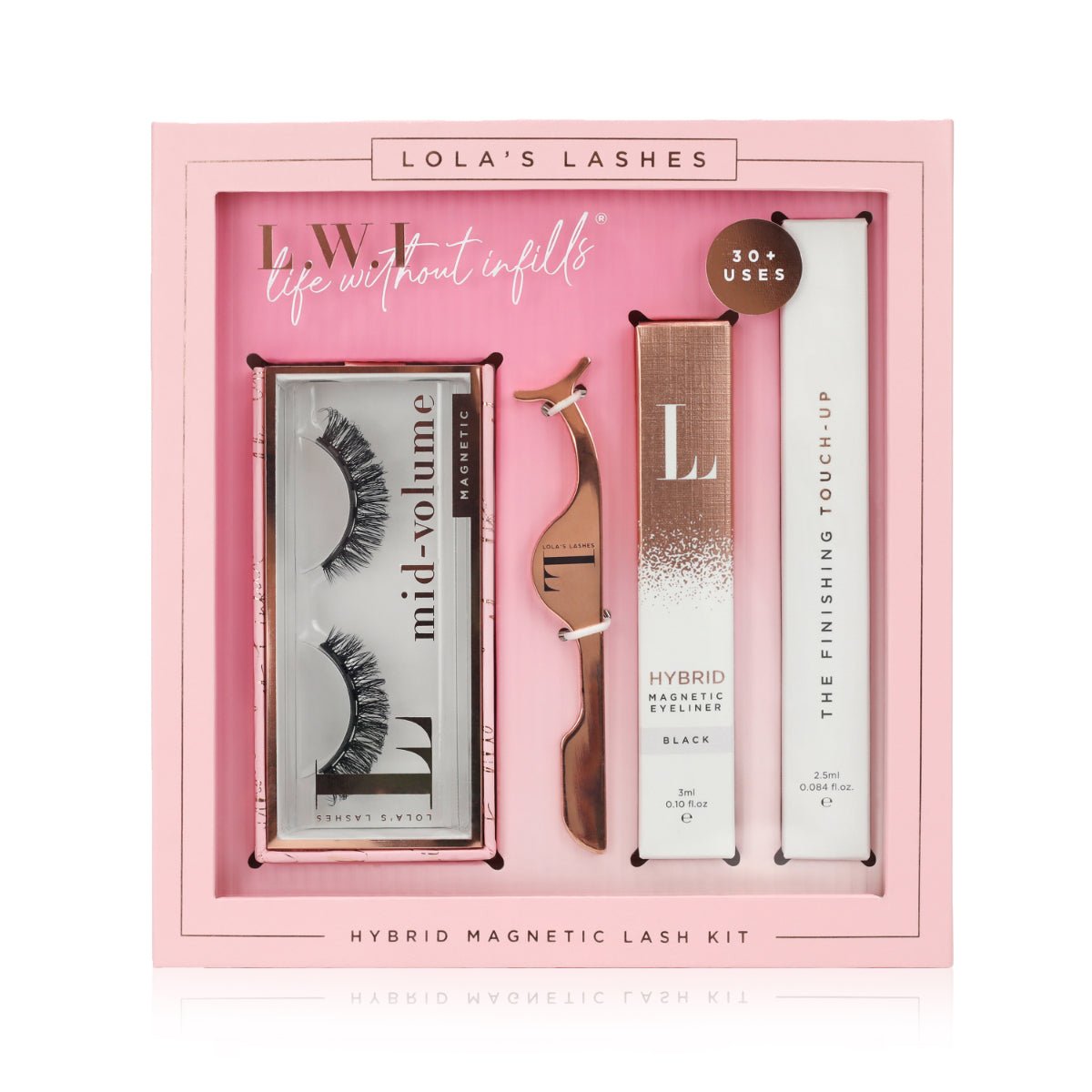 L.W.I Goal Digger Russian Hybrid Magnetic Lash & Liner Set - Lola's Lashes
