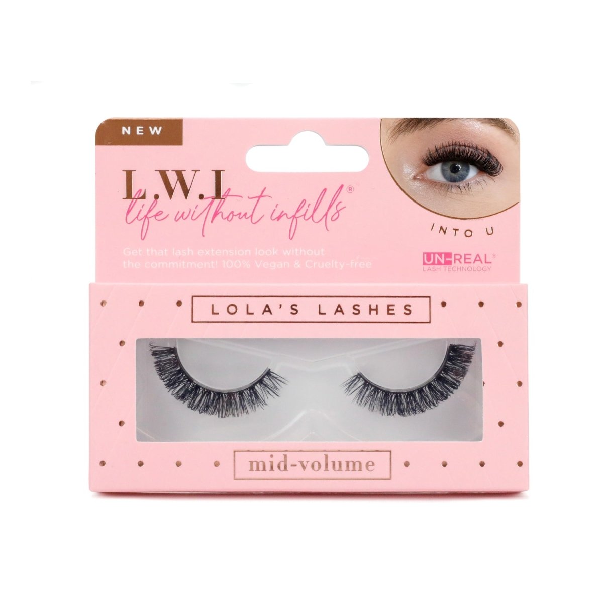 L.W.I Into U Russian Strip Lashes - Lola's Lashes