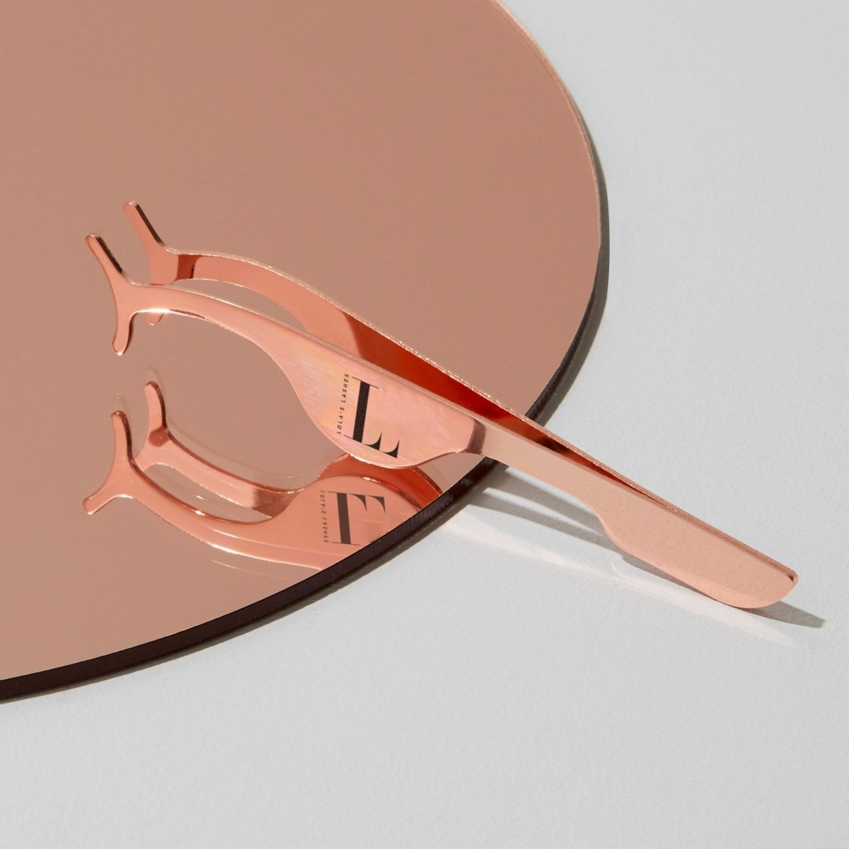 Rose Gold Precision Eyelash Applicator - Lola's Lashes