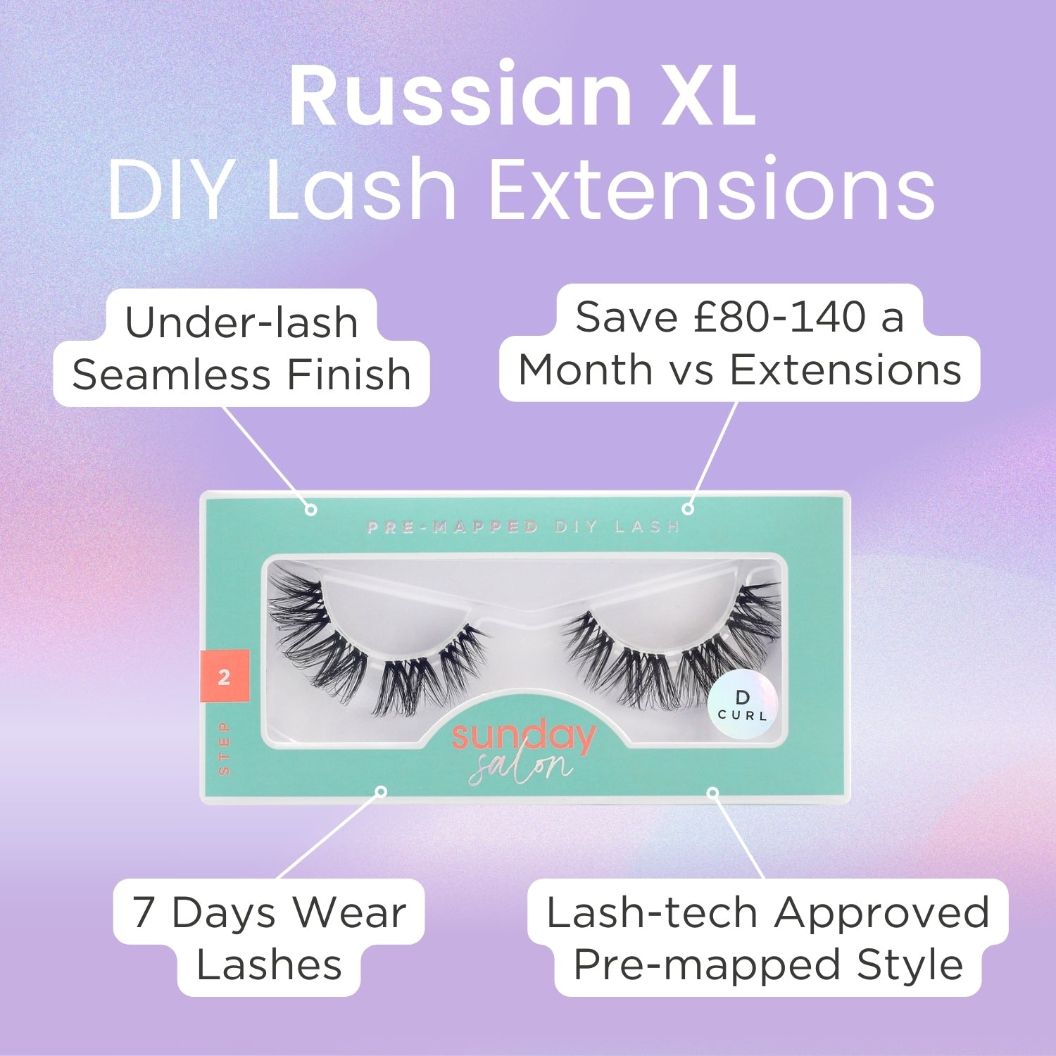 Russian XL DIY Lash Extension Kit - Lola's Lashes