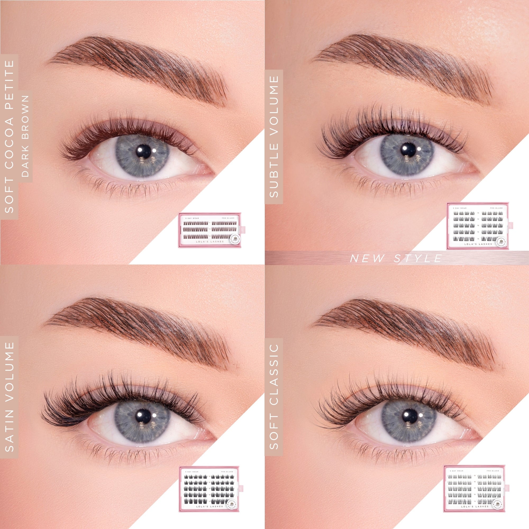 Pre-Glued Lashes Starter Bundle