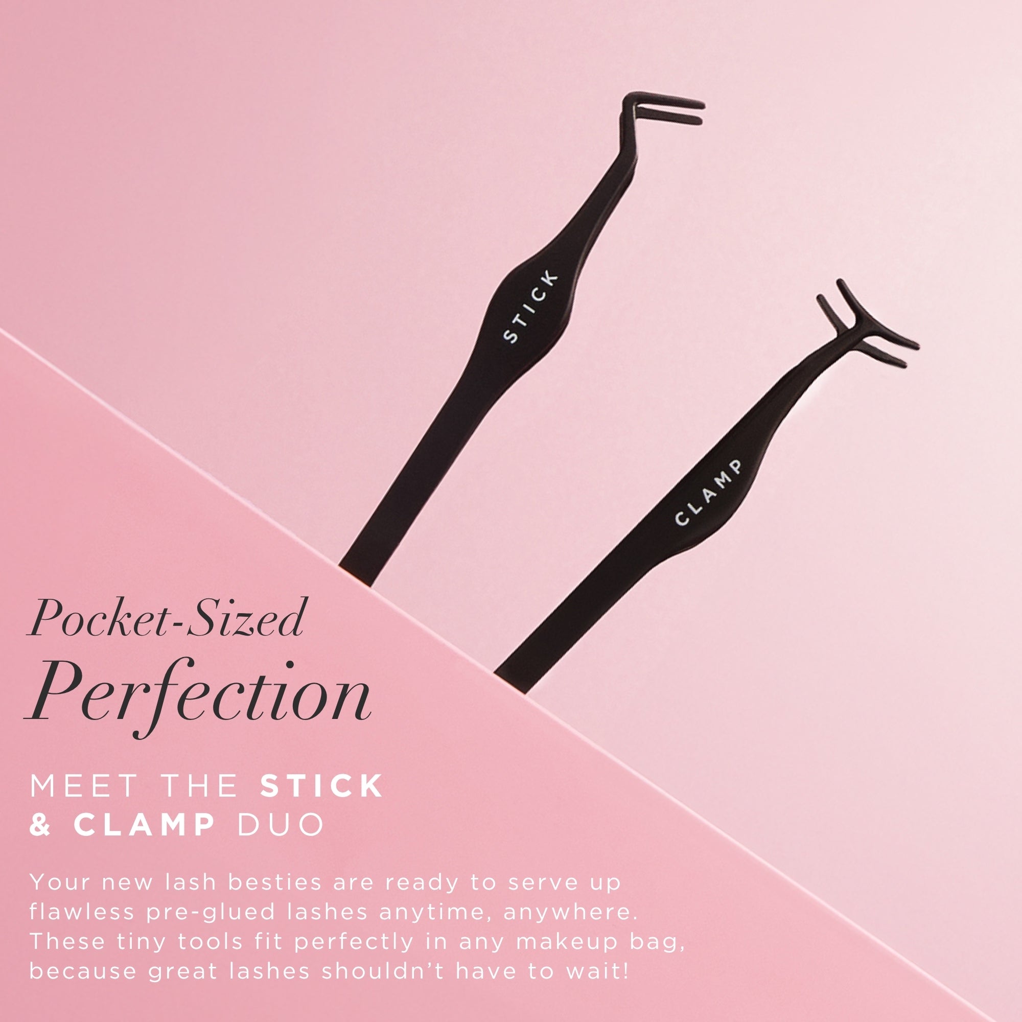 Stick and Clamp Mini Lash Applicators