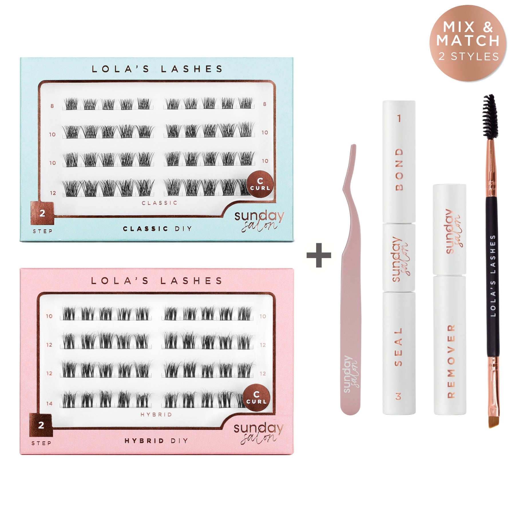 DIY Lash Extensions Duo Starter Bundle