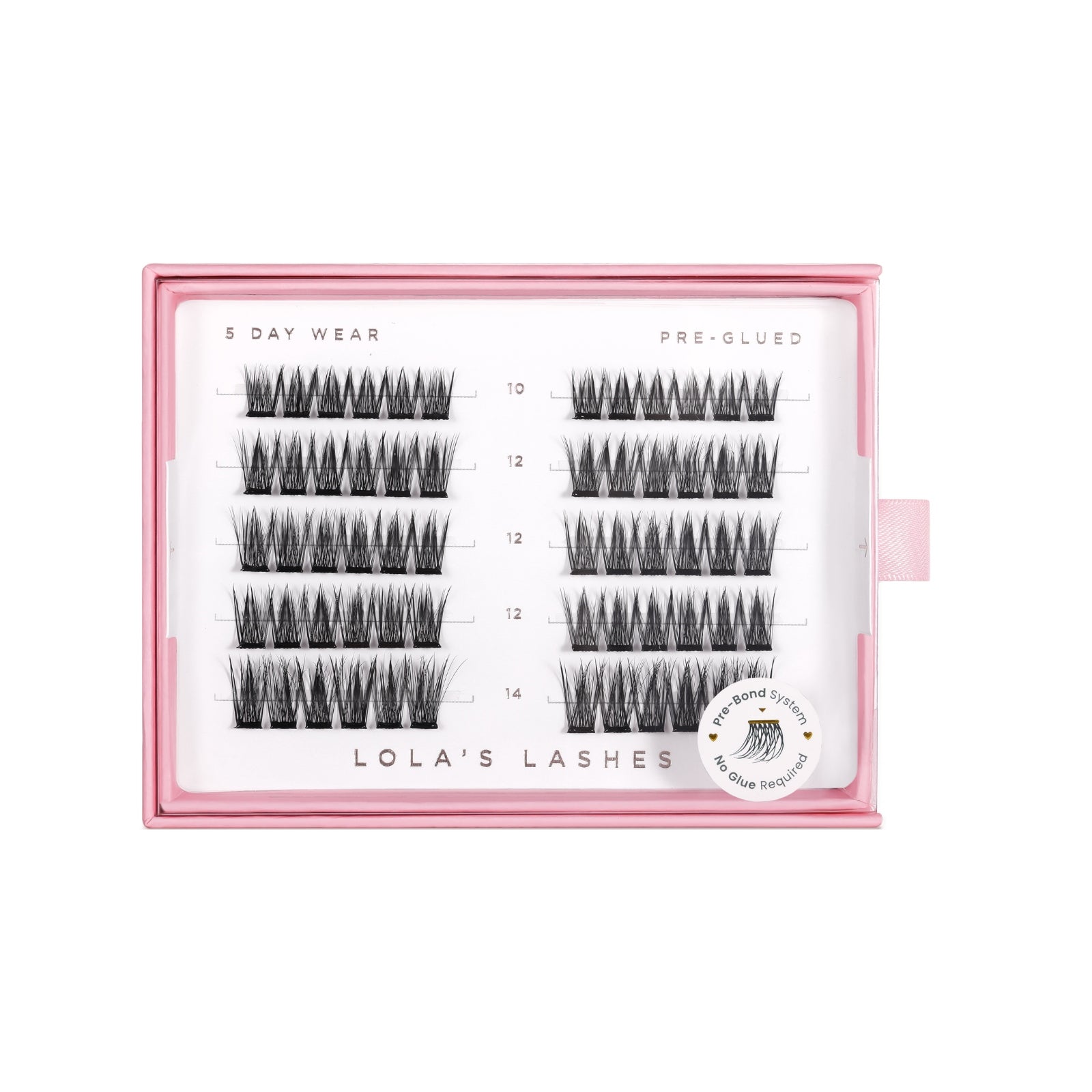 Defined 5 Rows Mixed Lengths