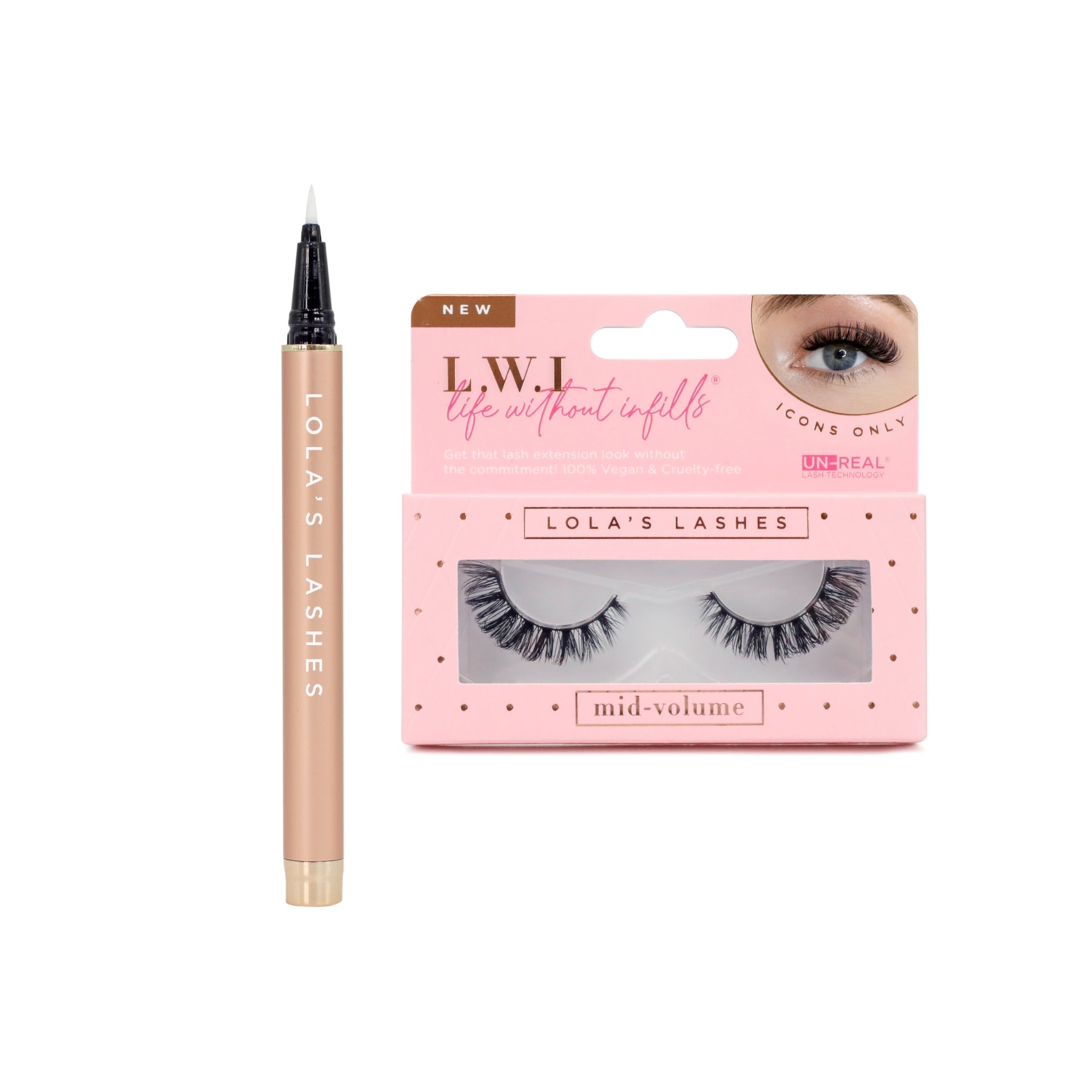 Strip Lash + Adhesive Pen Set