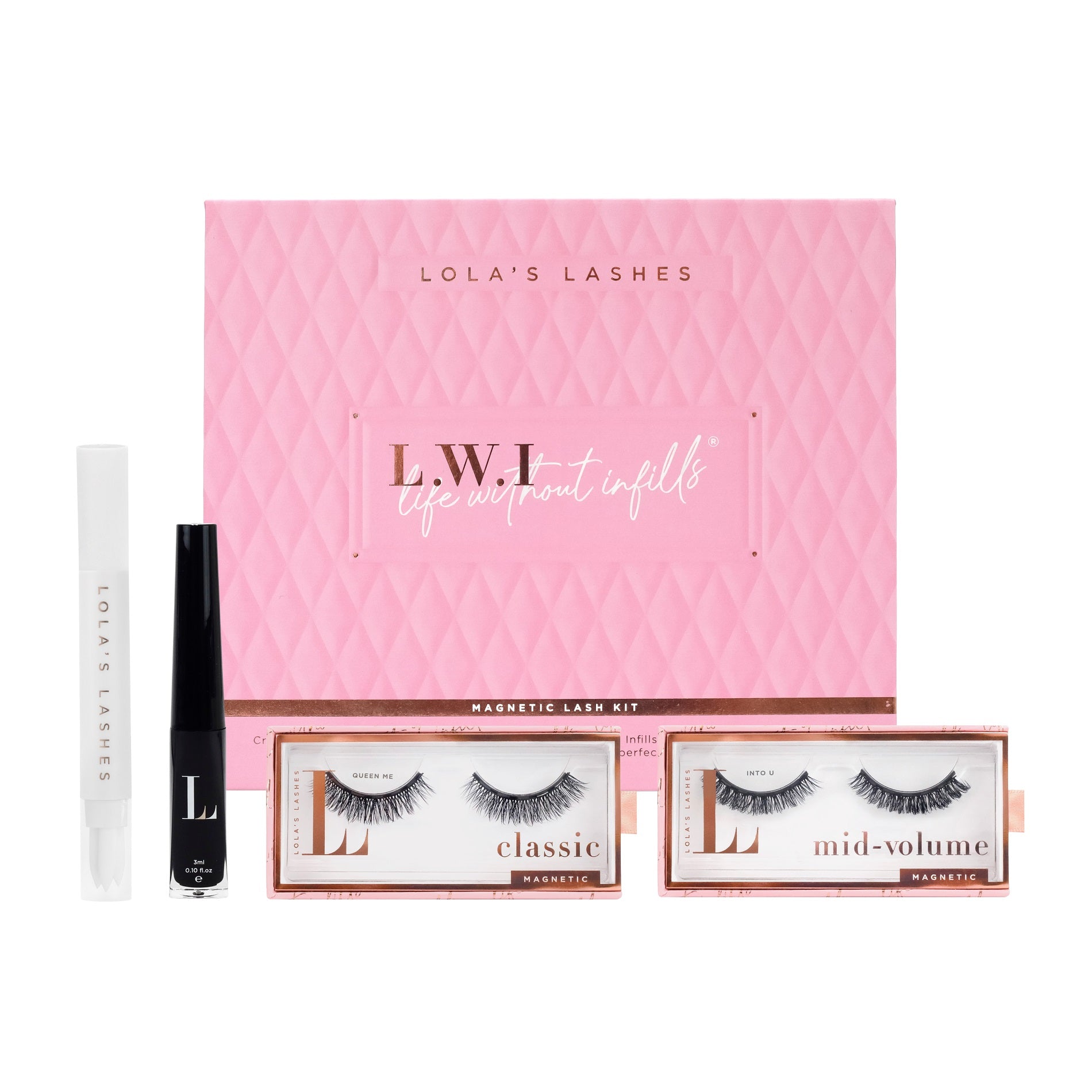 LWI Hybrid+ Magnetic Lash Duo Vanity Box