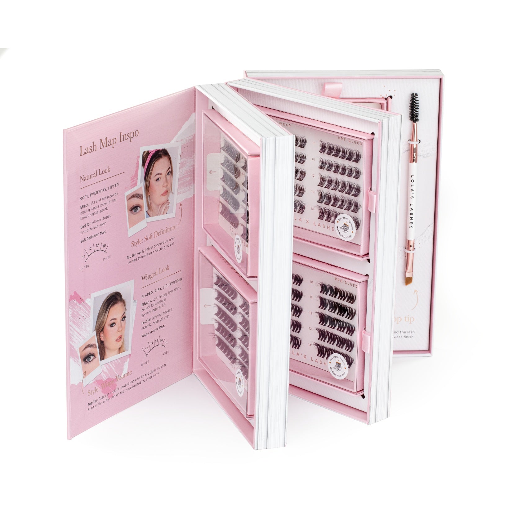 The Lash Edit: Custom Pre-Glued Look Book