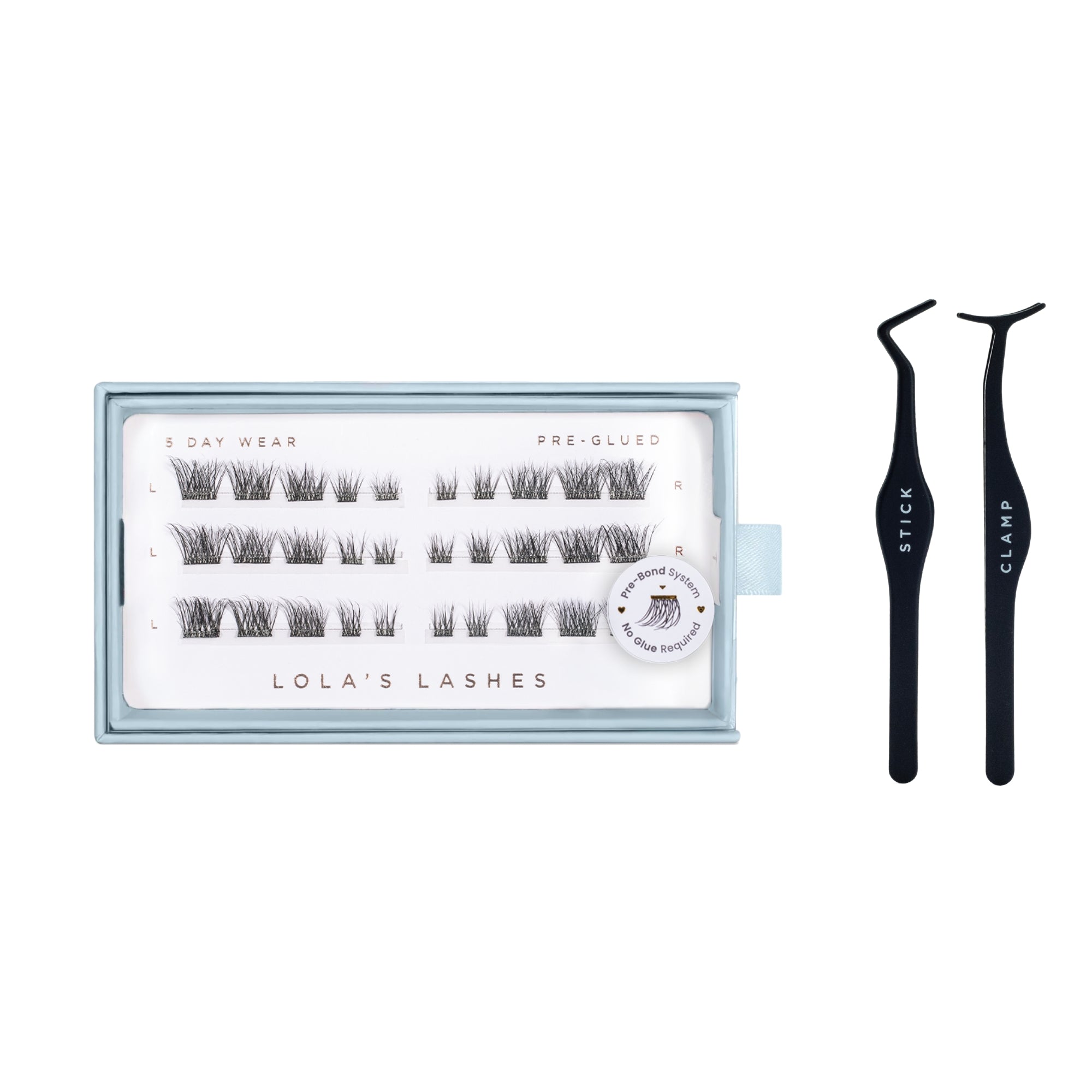 Petite Natural Pre-mapped Pre-Glued Lashes Set