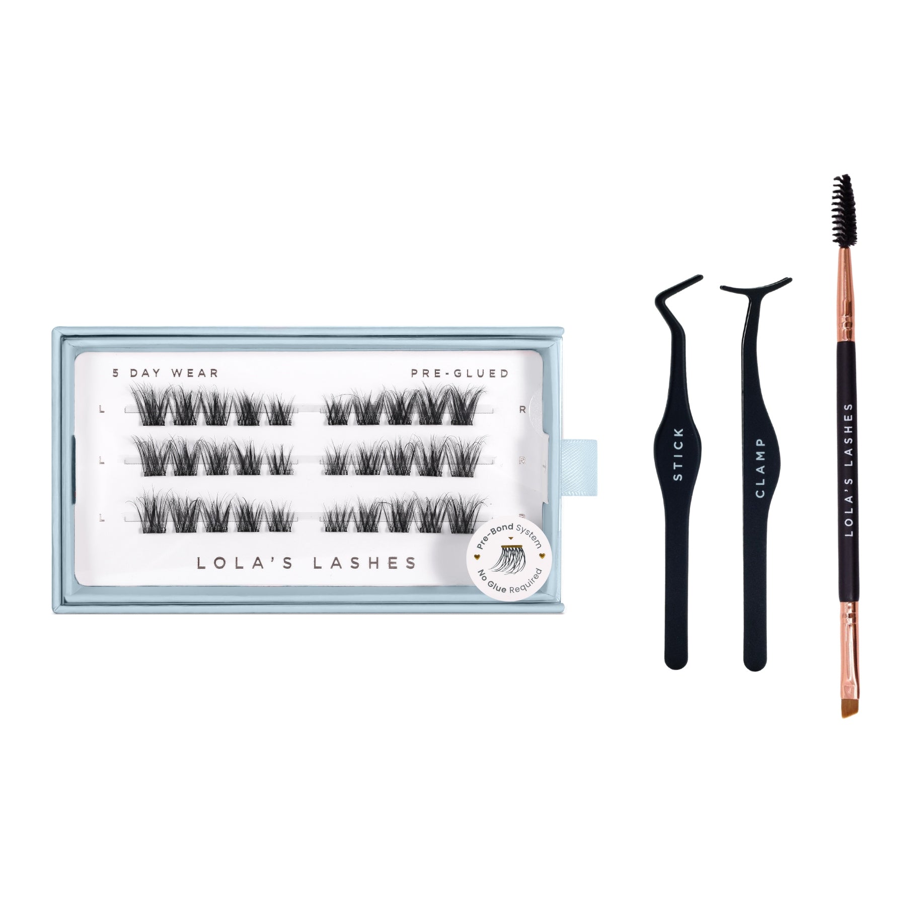 Pre-Glued Lashes Starter Bundle