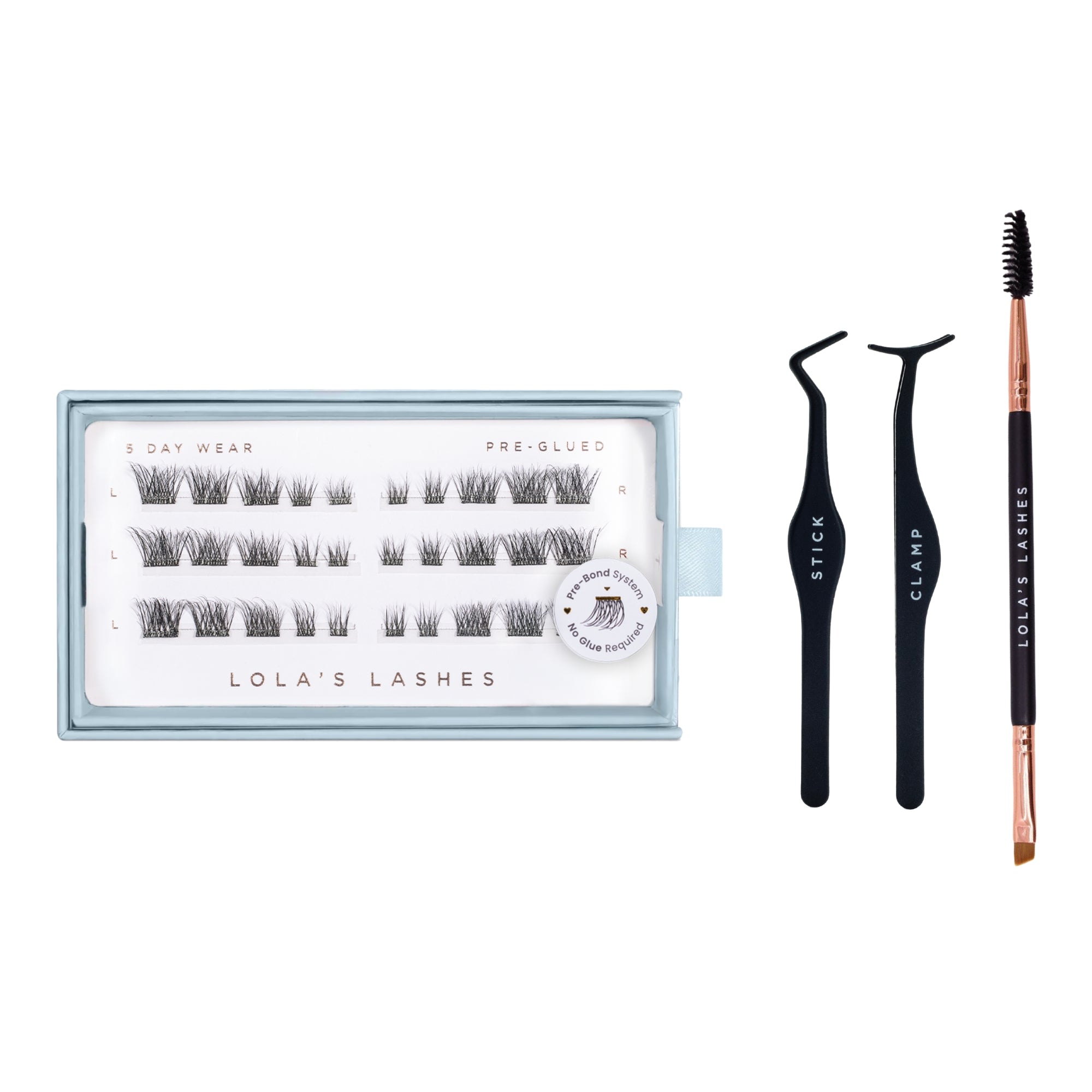 Pre-Glued Lashes Starter Bundle